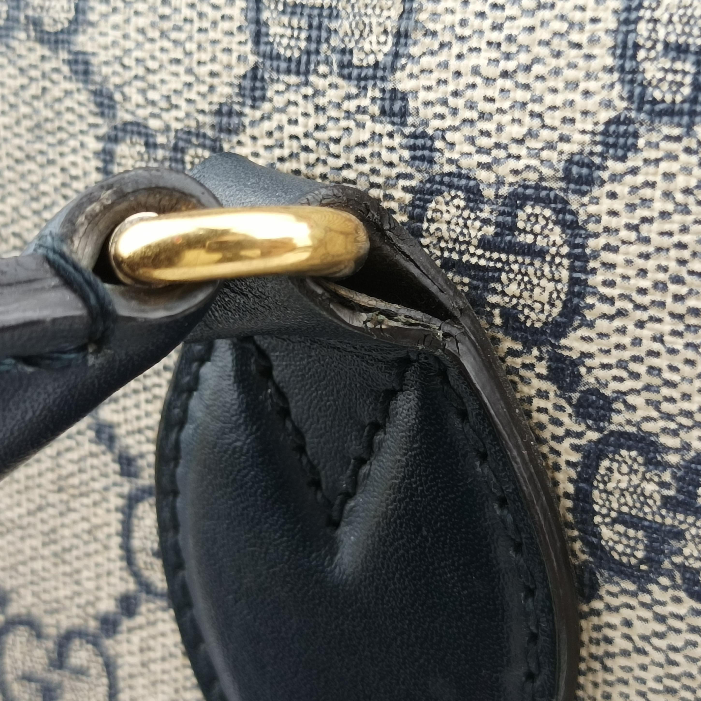 GG SUPREME beige×red×Navy PVC coated canvas 409534 E020634177GGスプリーム ベージュ×レッド×ネイビー PVCコーティングキャンバス 409534 E020634177