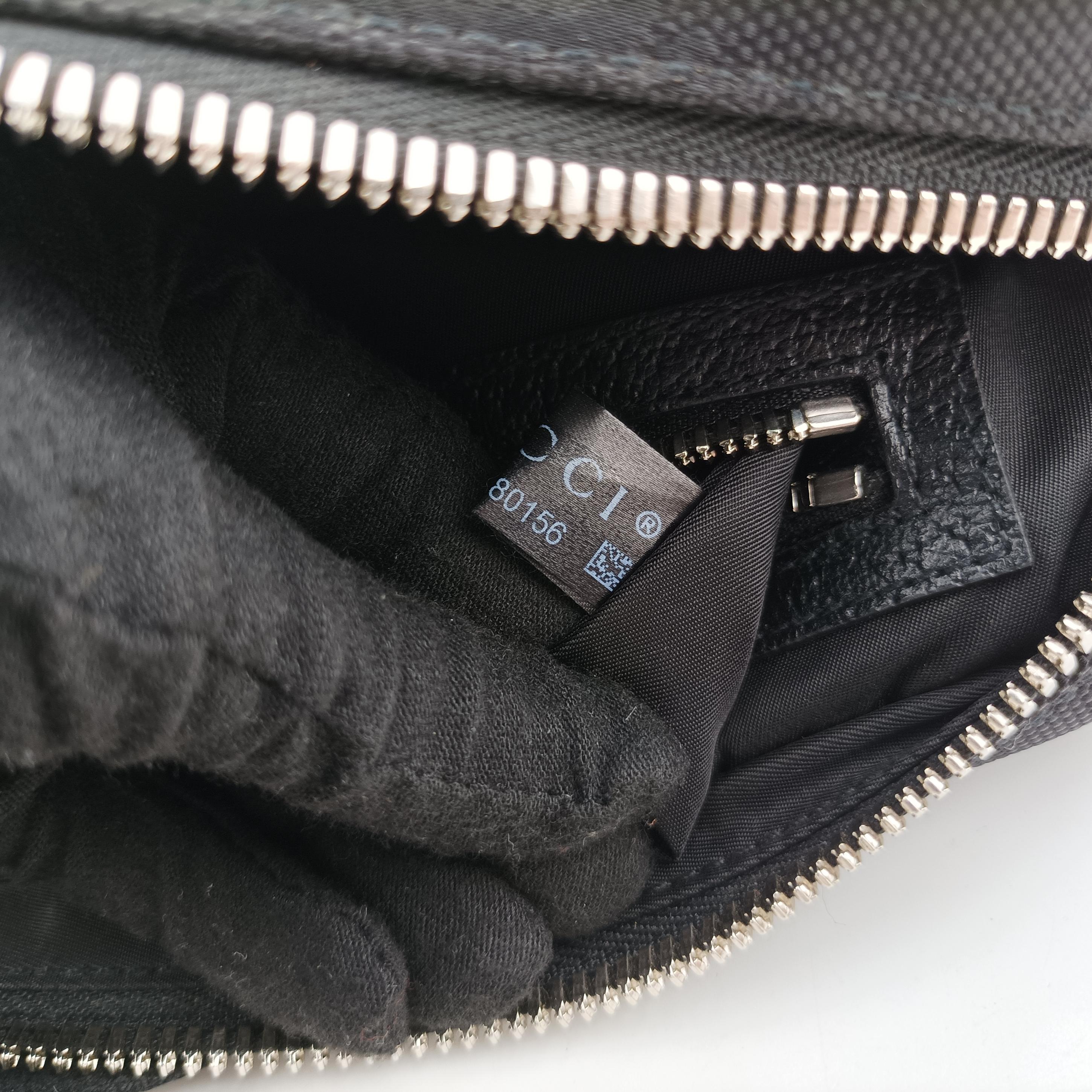 Gucci Off the Grid Belt Bag Black canvas x leather 631341 E040280156グッチ オフ ザ グリッド ベルトバッグ ブラック キャンバス×レザー 631341 E040280156