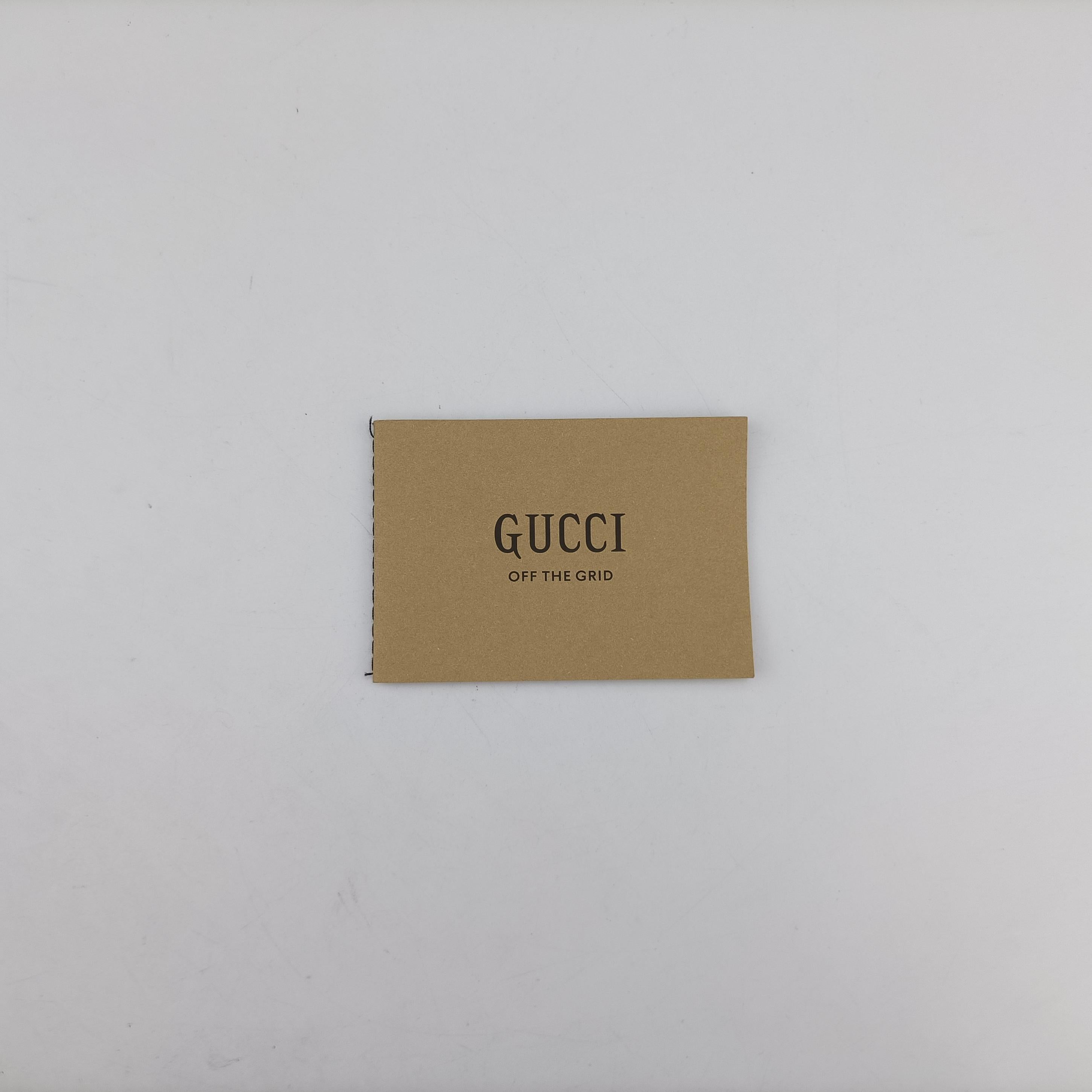 Gucci Off the Grid Belt Bag Black canvas x leather 631341 E040280156グッチ オフ ザ グリッド ベルトバッグ ブラック キャンバス×レザー 631341 E040280156