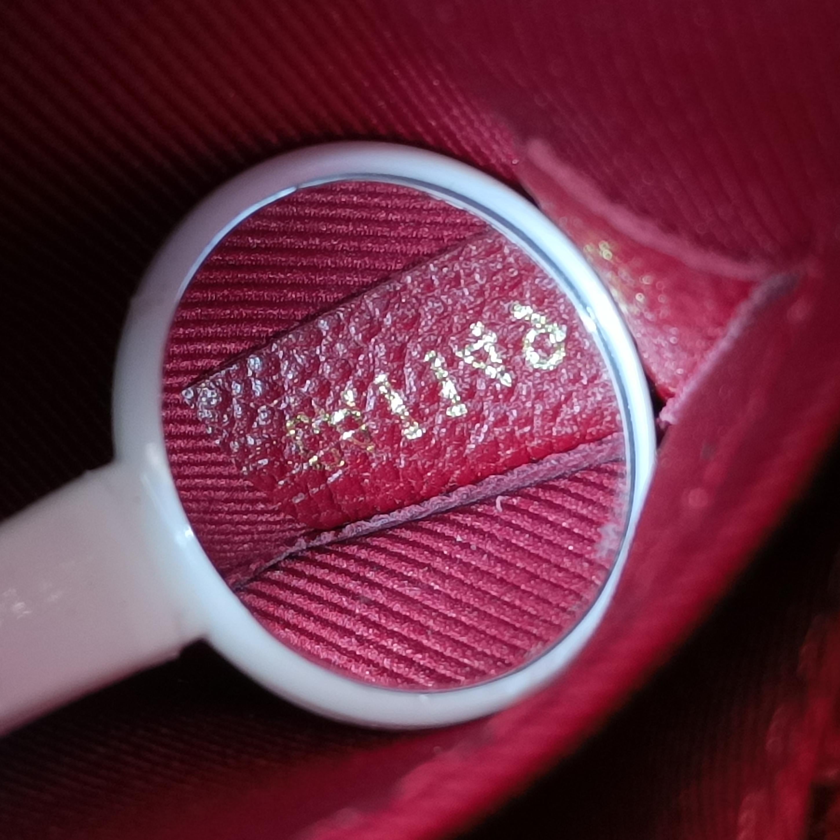 Monogram Empreinte Saintonge Red leather M44606 CA1149モノグラム アンプラント サントンジュ レッド レザー M44606 CA1149