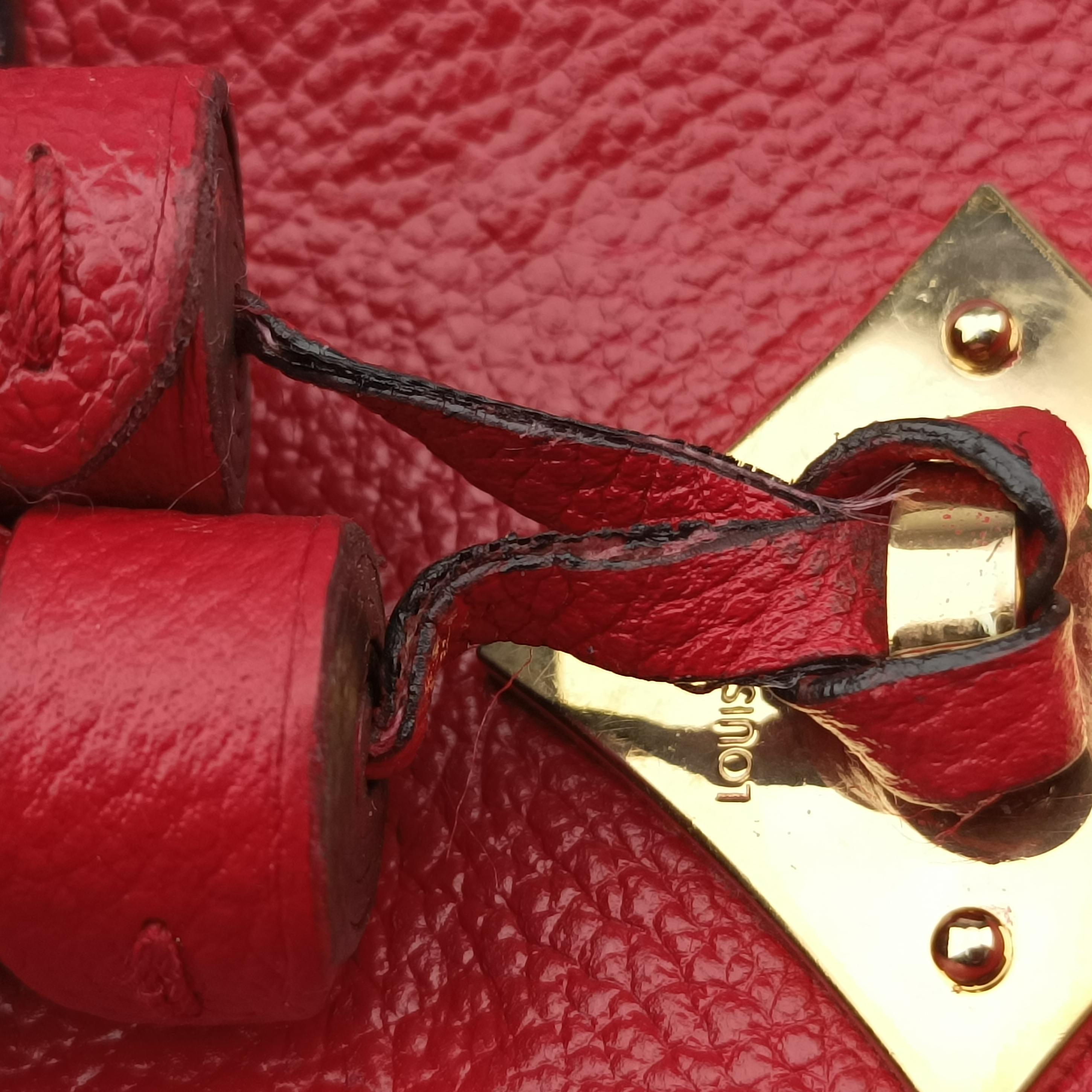 Monogram Empreinte Saintonge Red leather M44606 CA1149モノグラム アンプラント サントンジュ レッド レザー M44606 CA1149