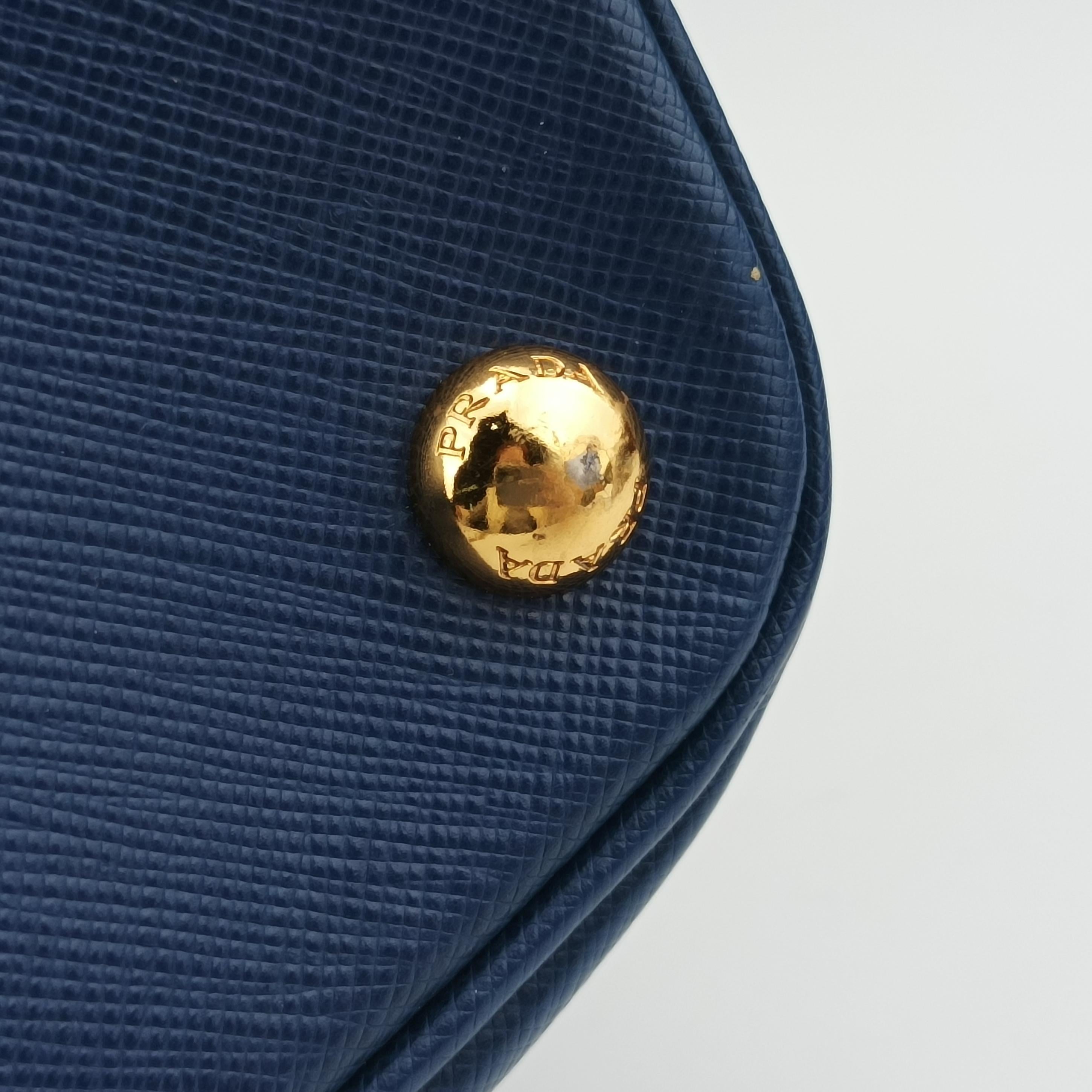 Promenade Blue SAFFIANO Leather BL0837 113 4プロムナード ブルー サフィアーノレザー BL0837 113 4