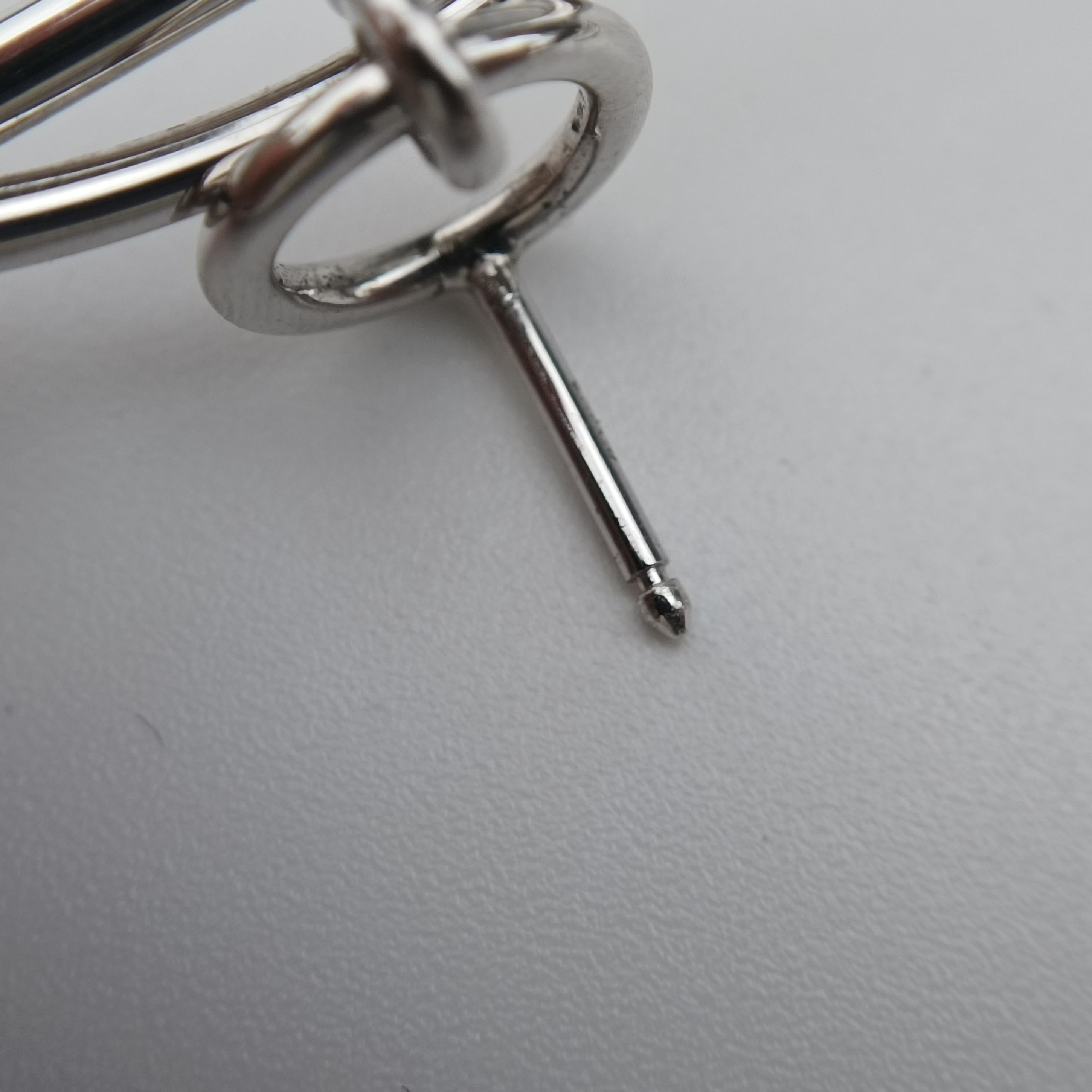 earrings MM loop Silver Ag925 17S006199ピアス MM ループ シルバー Ag925 17S006199