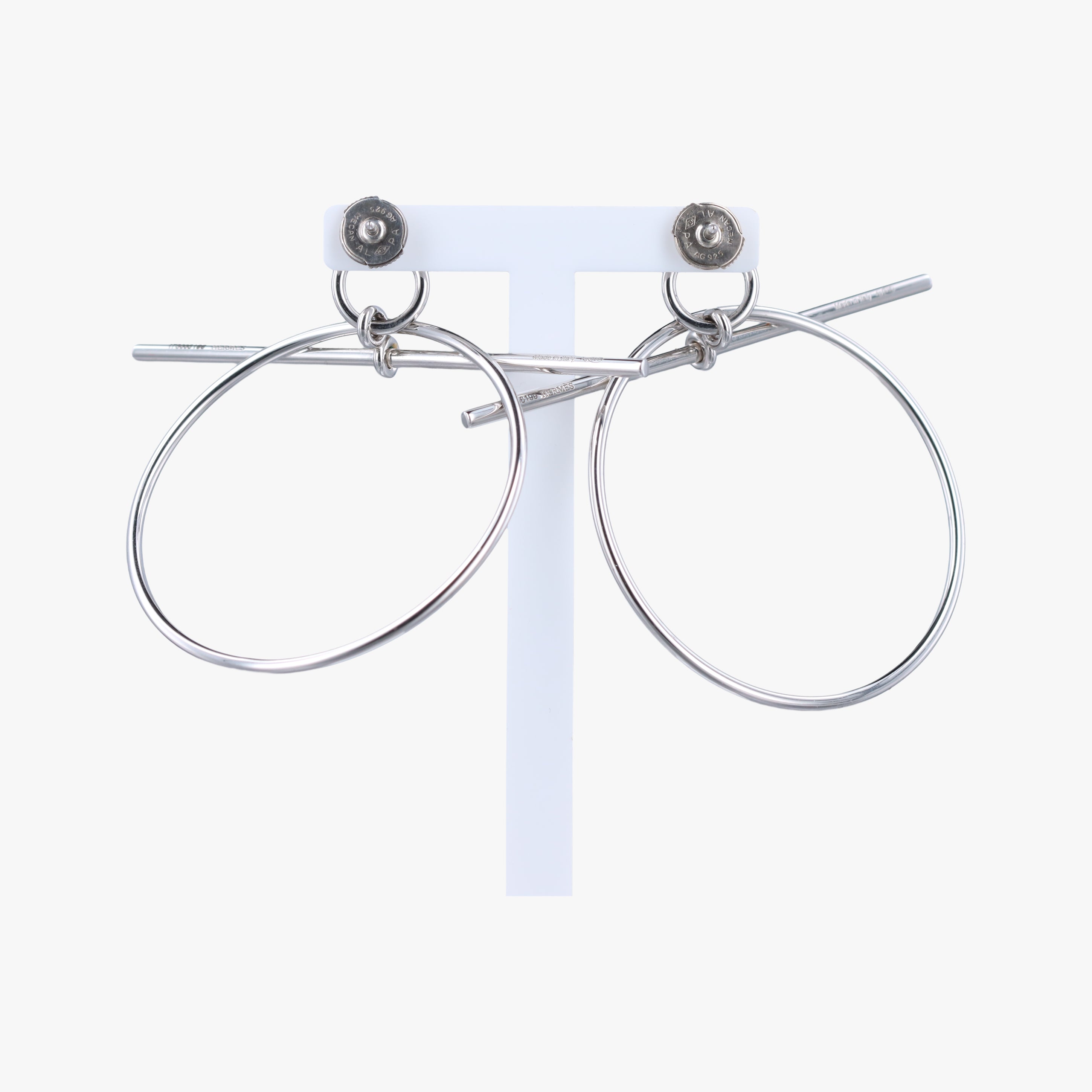 earrings MM loop Silver Ag925 17S006199ピアス MM ループ シルバー Ag925 17S006199