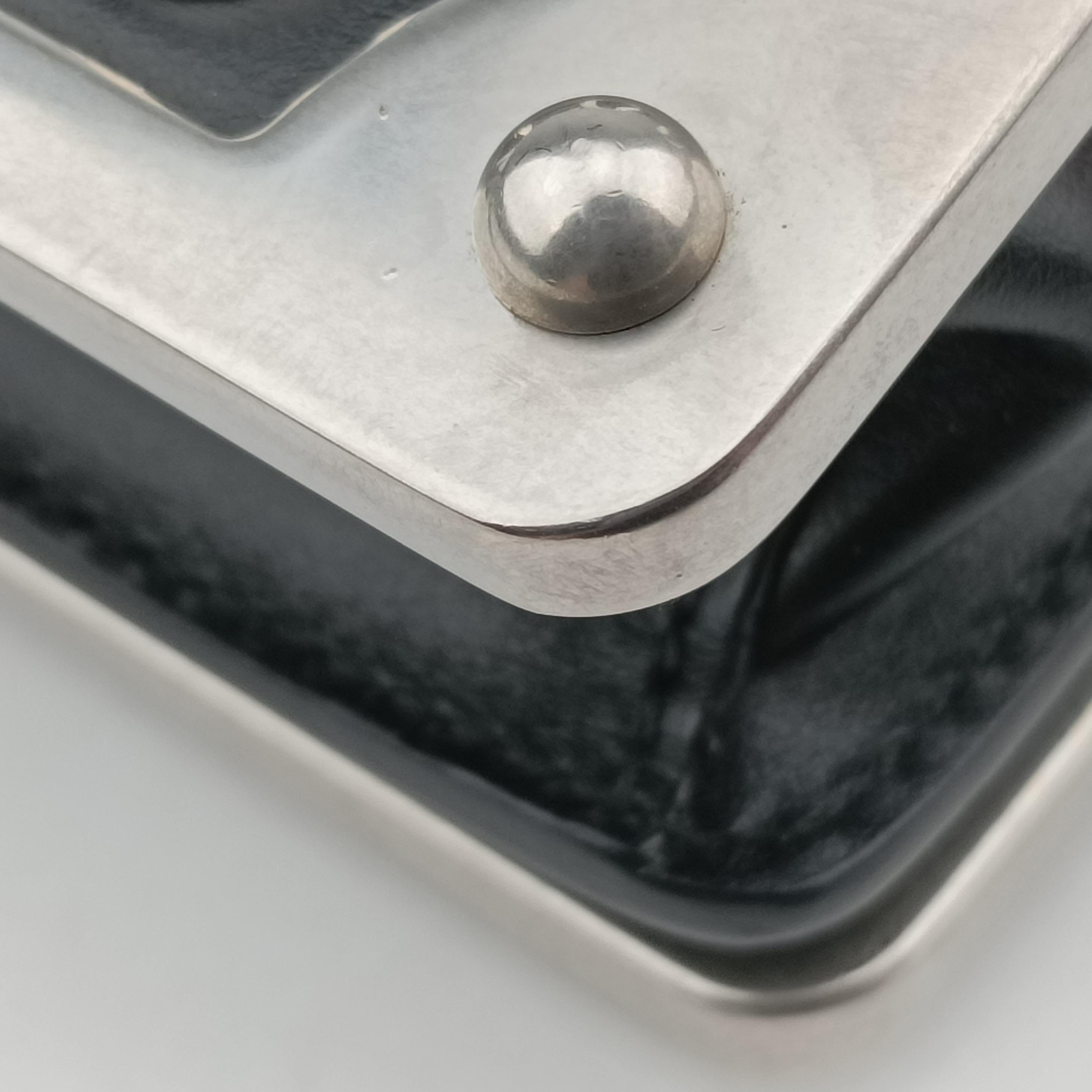 Cahier Black Leather 1BH018 25カイエ ブラック レザー 1BH018 25