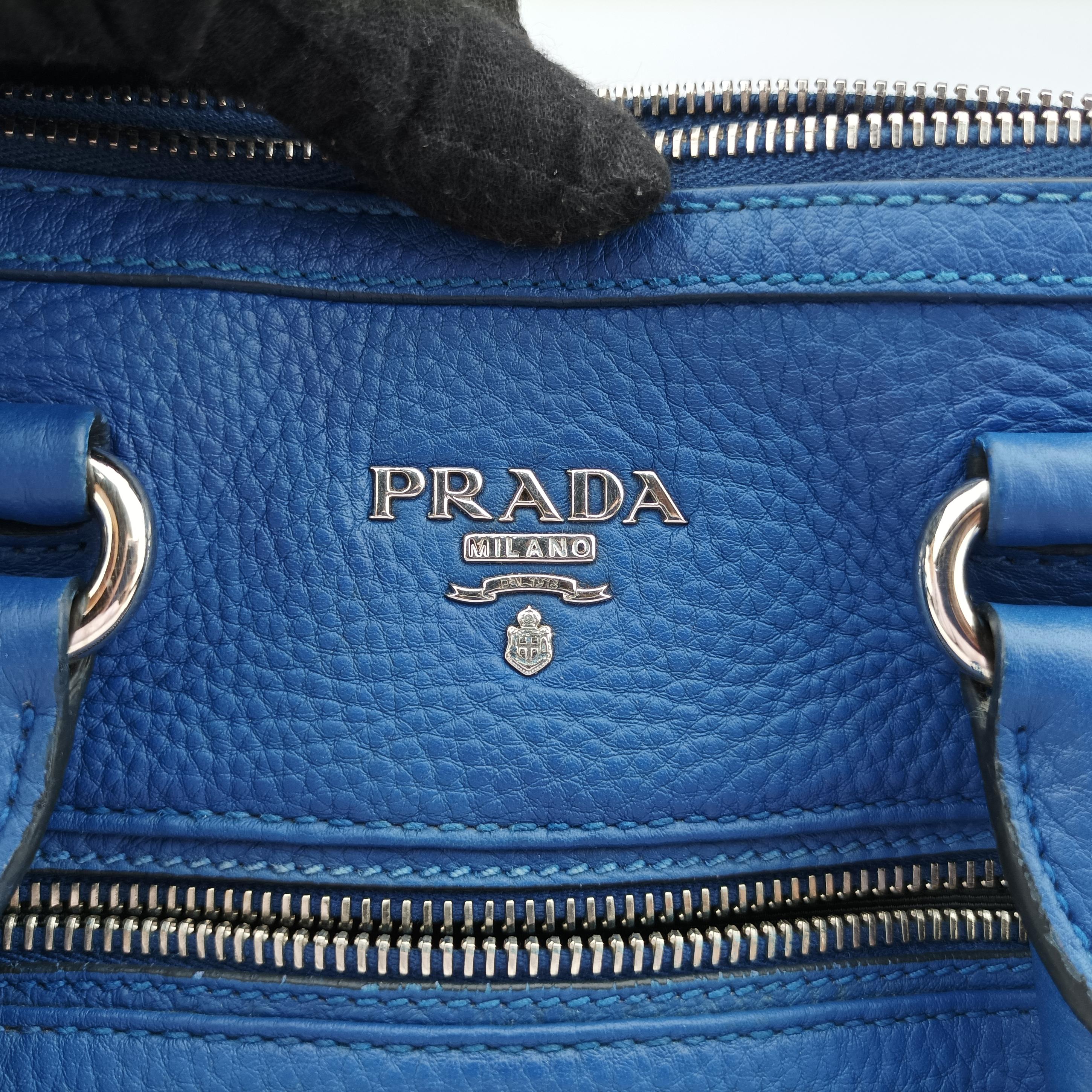 Bauletto Blue leather 1BB022 197/Bバウレット ブルー レザー 1BB022 197/B