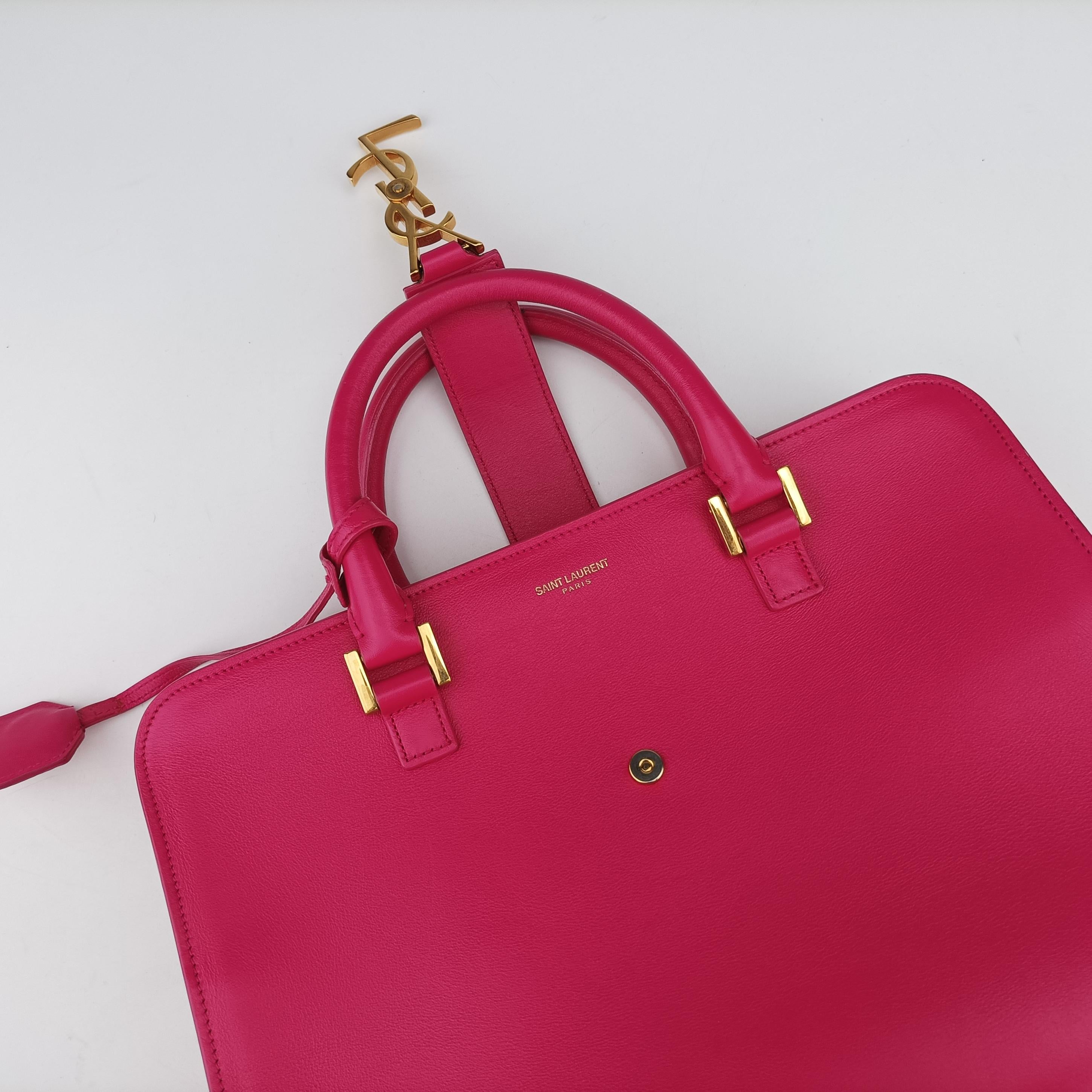 baby Cabas Rose leather 357395 CLD357395.1214ベイビーカバス ローズ レッド レザー 357395 CLD357395.1214