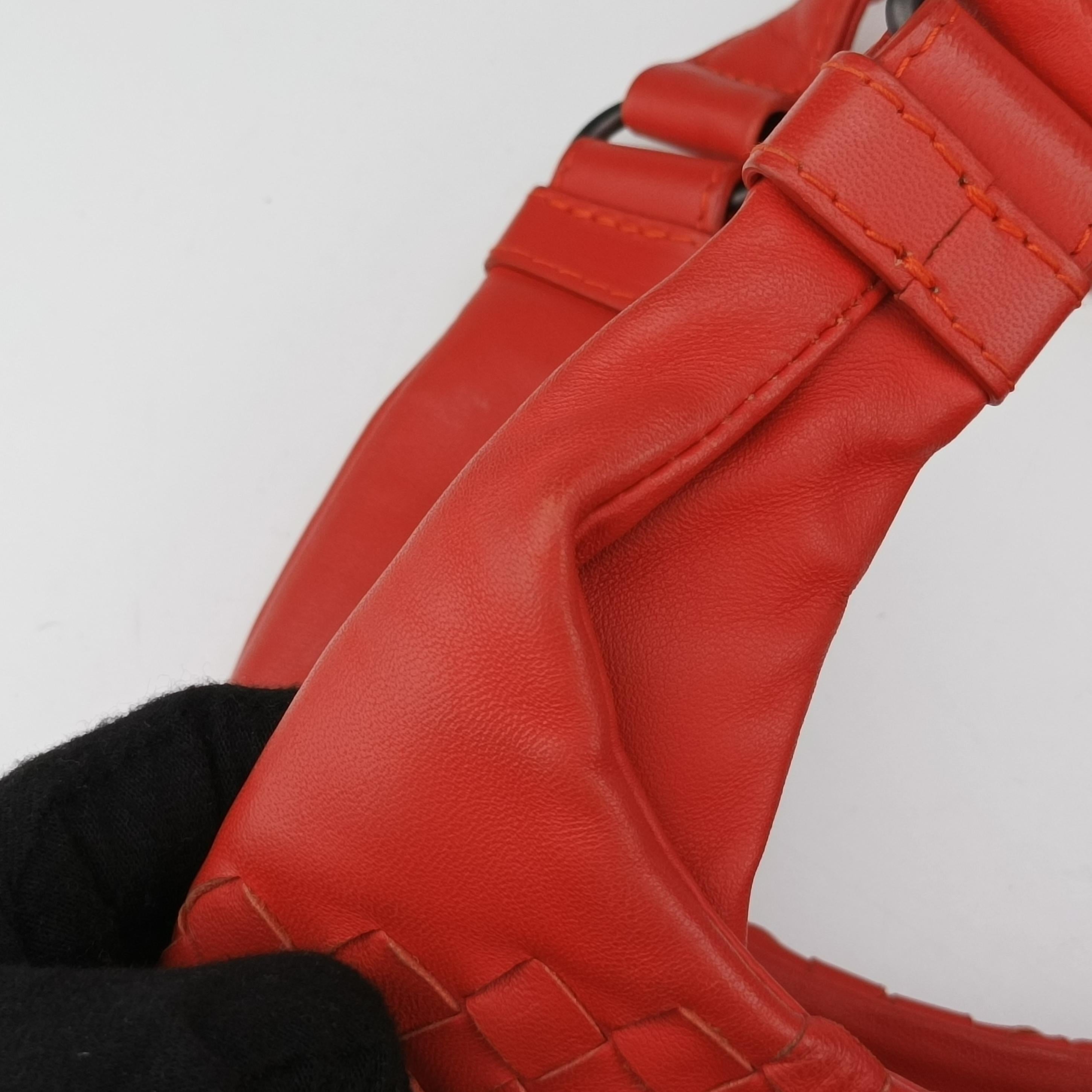 CAMPANA Intrecciato Red lambskin 125787 V0016 6576 EPEV 2011 510 Bカンパーナ イントレチャート レッド ラムスキン 125787 V0016 6576 EPEV 2011 510 B