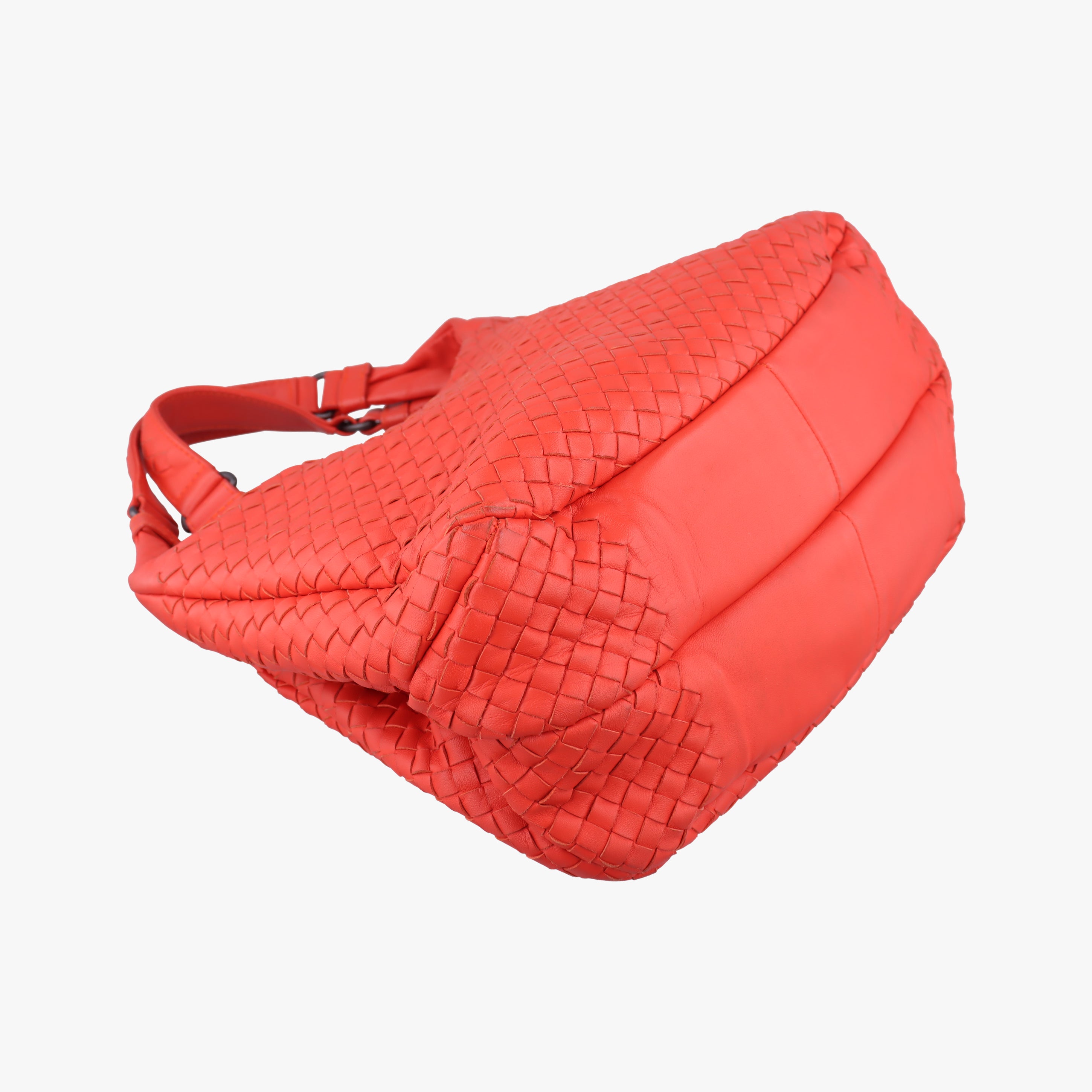 CAMPANA Intrecciato Red lambskin 125787 V0016 6576 EPEV 2011 510 Bカンパーナ イントレチャート レッド ラムスキン 125787 V0016 6576 EPEV 2011 510 B