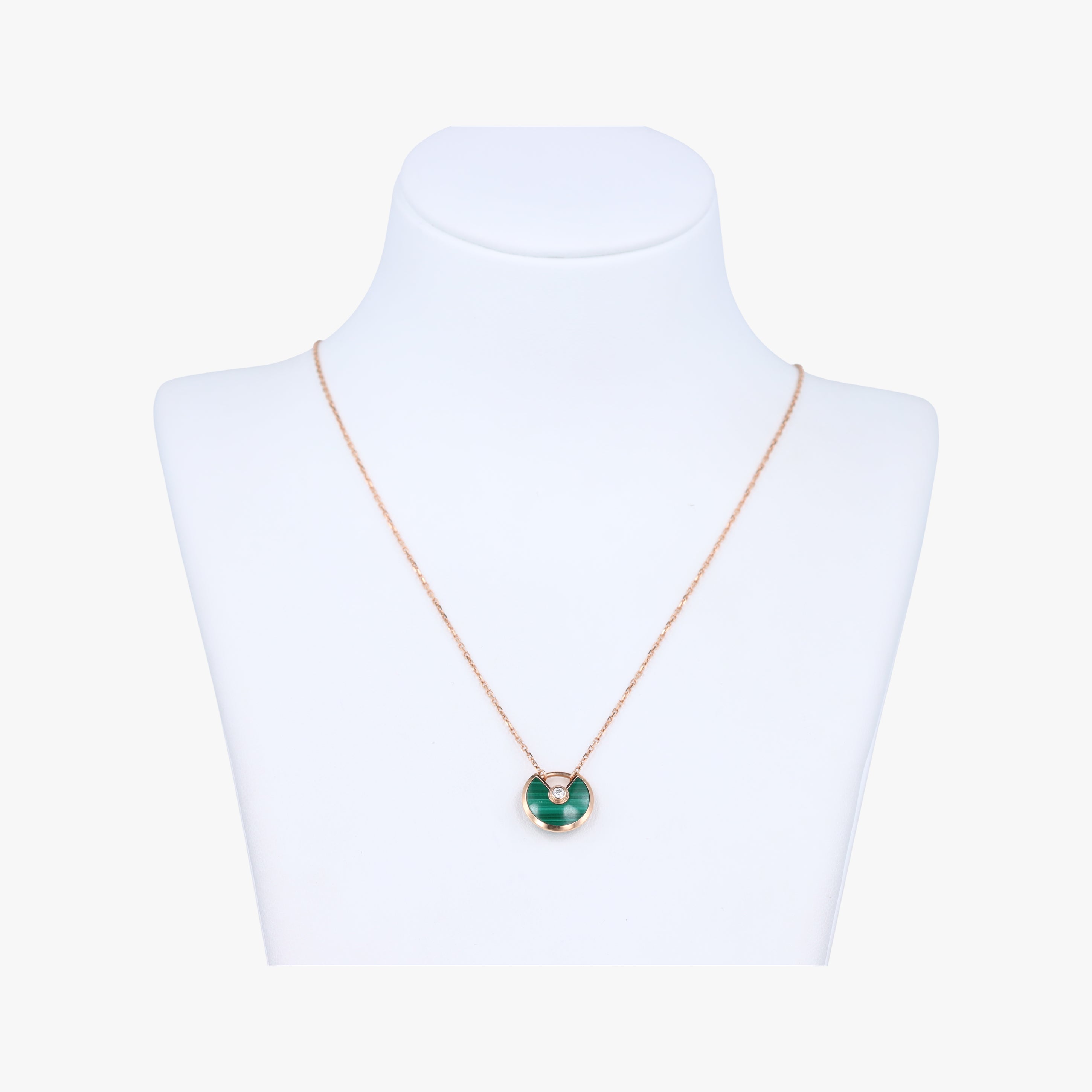 Amulette de Cartier Rose golden×Green AU750 B7224550 FWB139アミュレット ドゥ カルティエ ローズゴールド×グリーン AU750 B7224550 FWB139