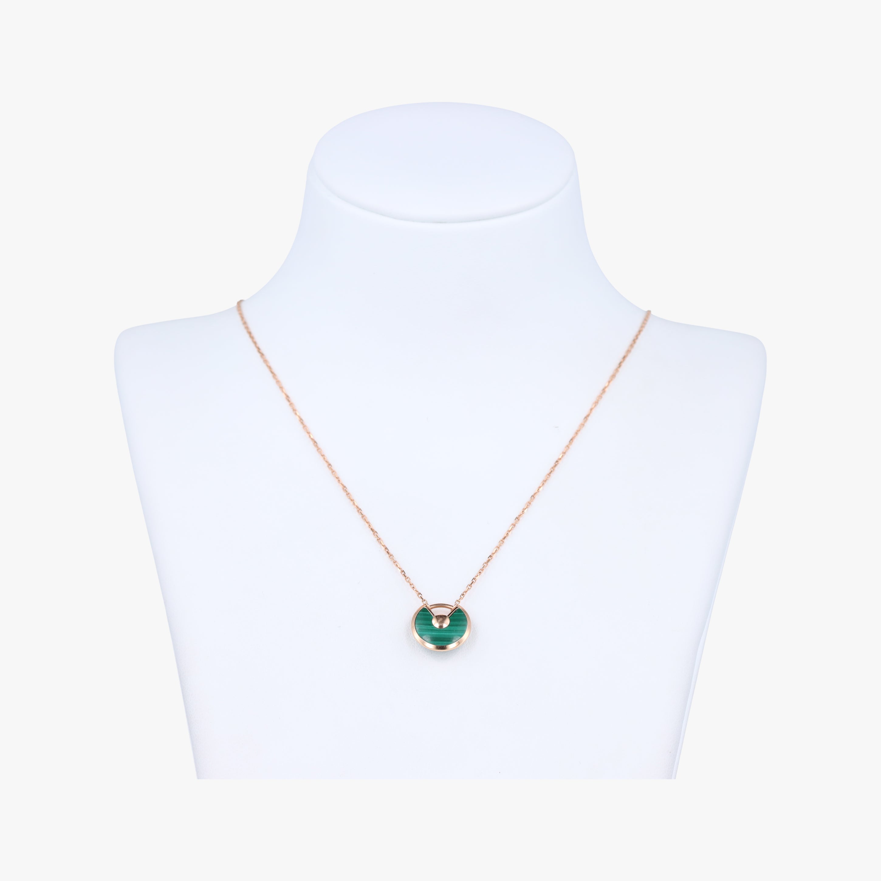 Amulette de Cartier Rose golden×Green AU750 B7224550 FWB139アミュレット ドゥ カルティエ ローズゴールド×グリーン AU750 B7224550 FWB139