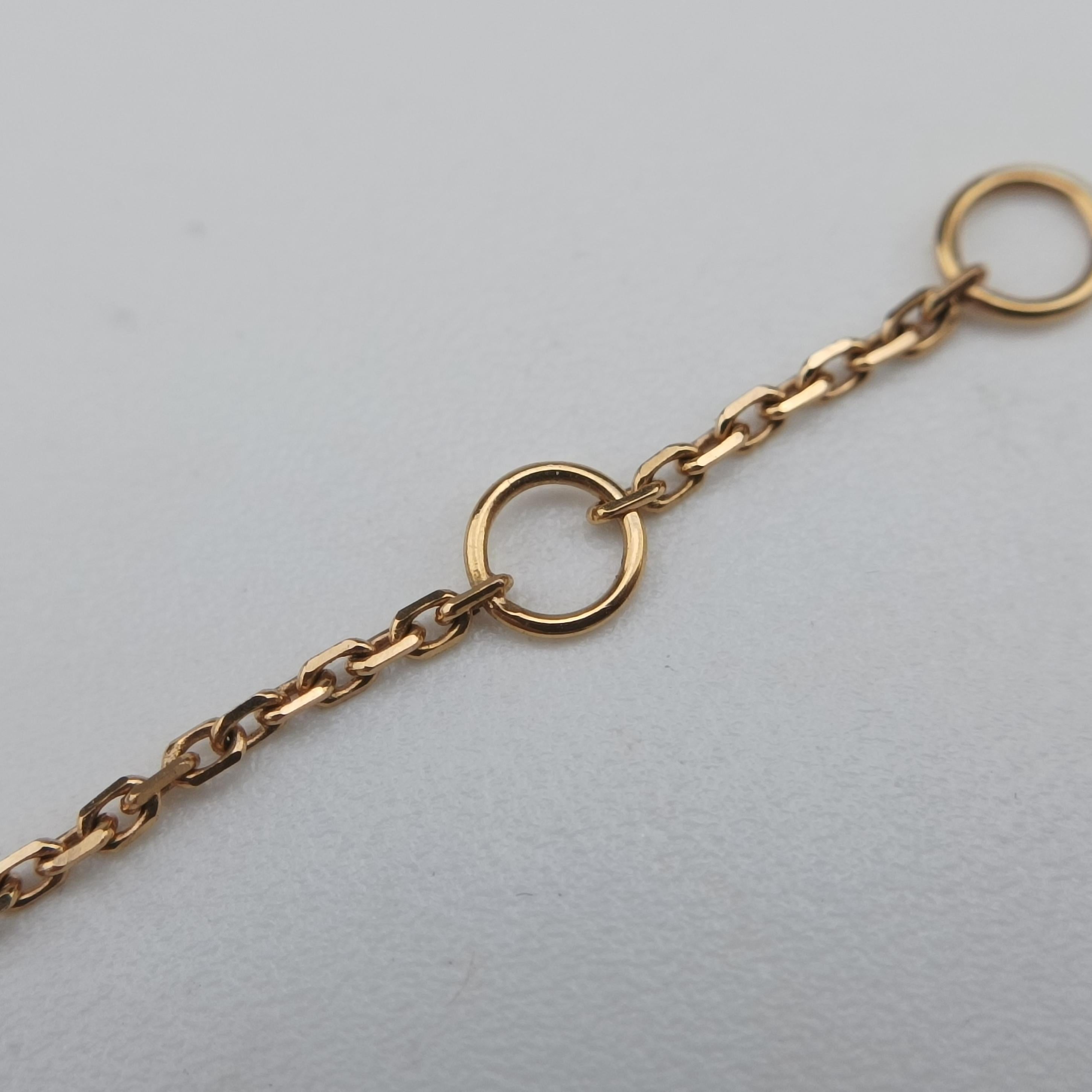 Amulette de Cartier Rose golden×Green AU750 B6047115 ESF807アミュレット ドゥ カルティエ ローズゴールド×グリーン AU750 B6047115 ESF807