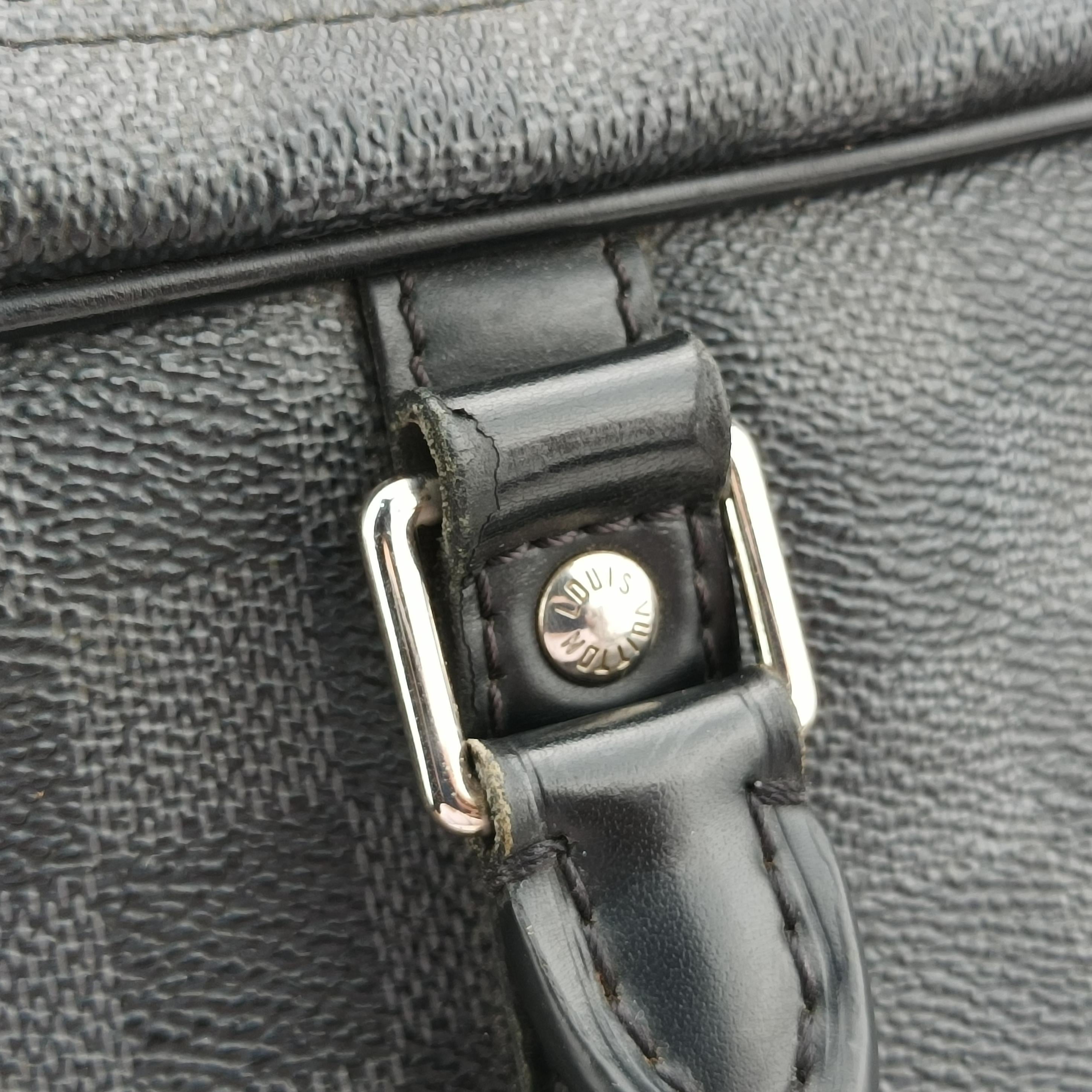 Porte Documents Voyage Noir Damier Graphite N41125 BA4171ポルト ドキュマン ヴォワヤージュ ノワール ダミエグラフィット N41125 BA4171