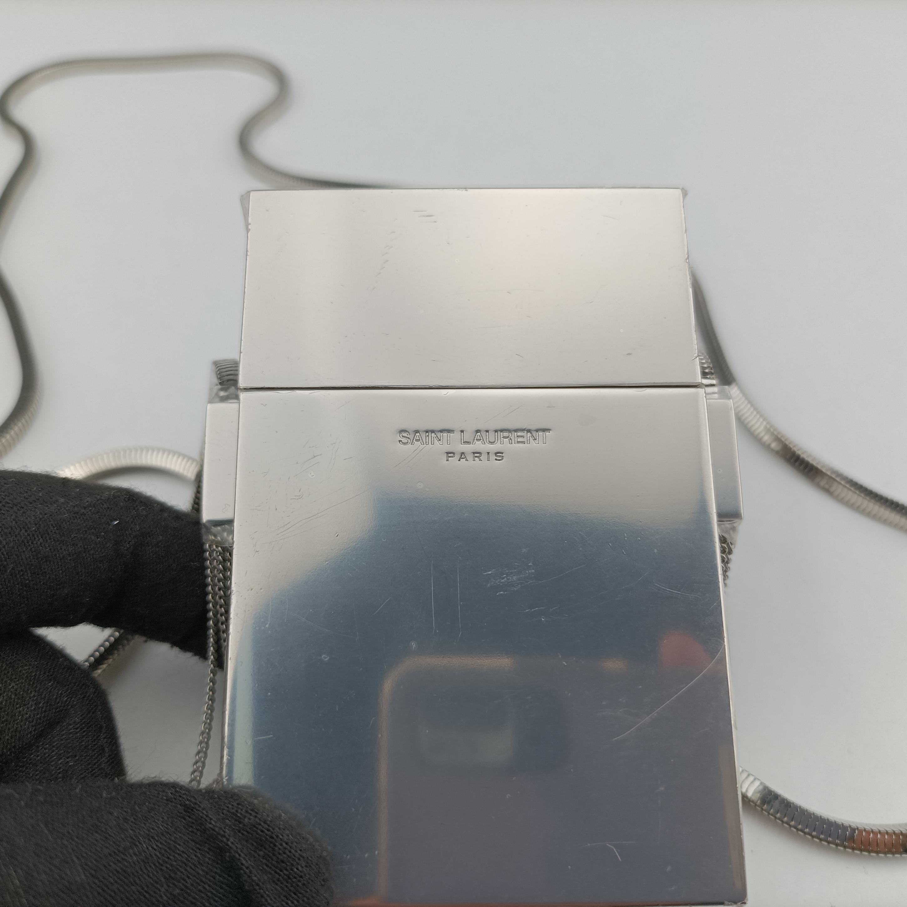 Mirrored Mini Smoking Box Silver Plexiglass 520121 NOV520121.1018ミラード ミニ スモーキング ボックス シルバー プレキシガラス 520121 NOV520121.1018