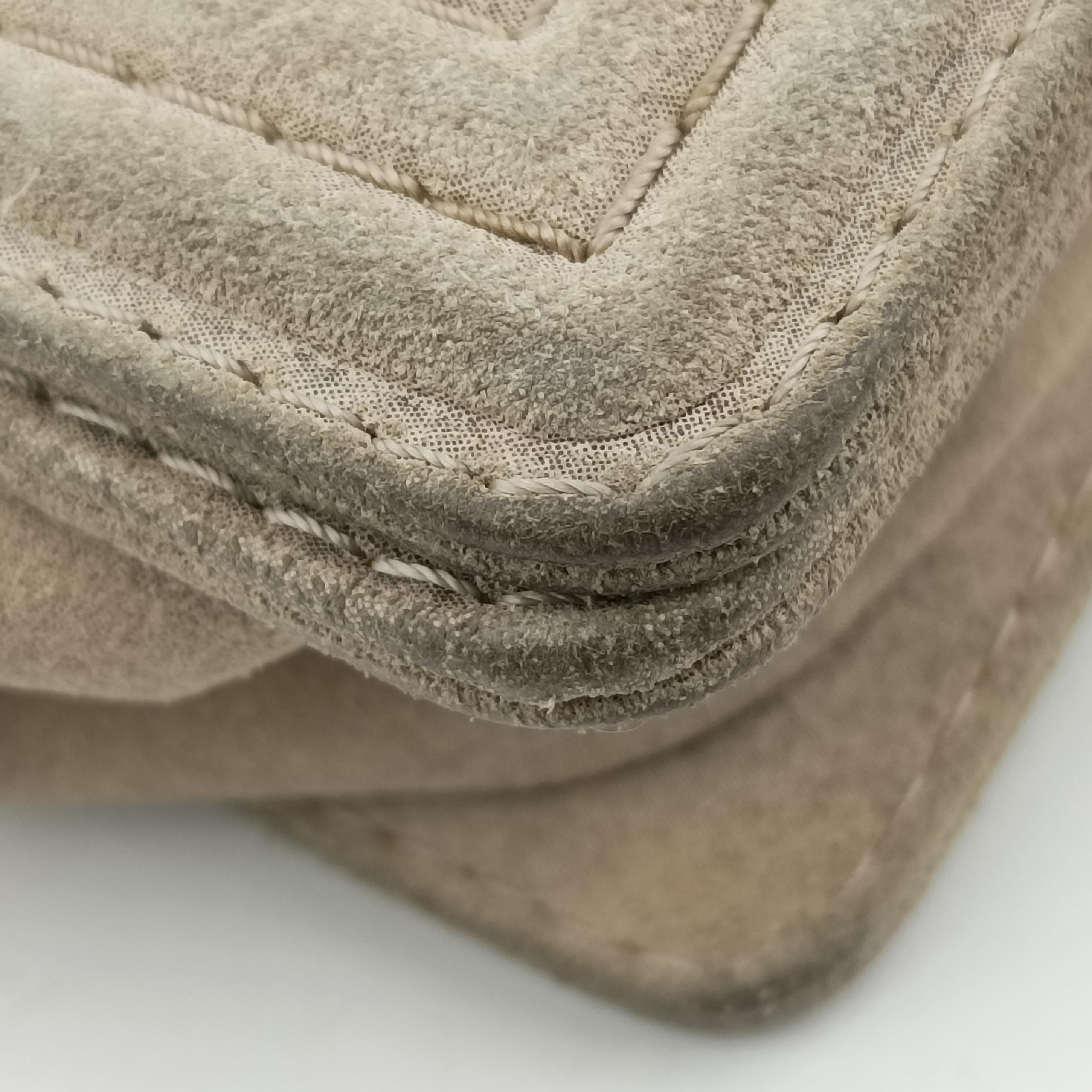 BOY CHANEL Beige suede A66281 18187092ボーイシャネル ベージュ スエード A66281 18187092