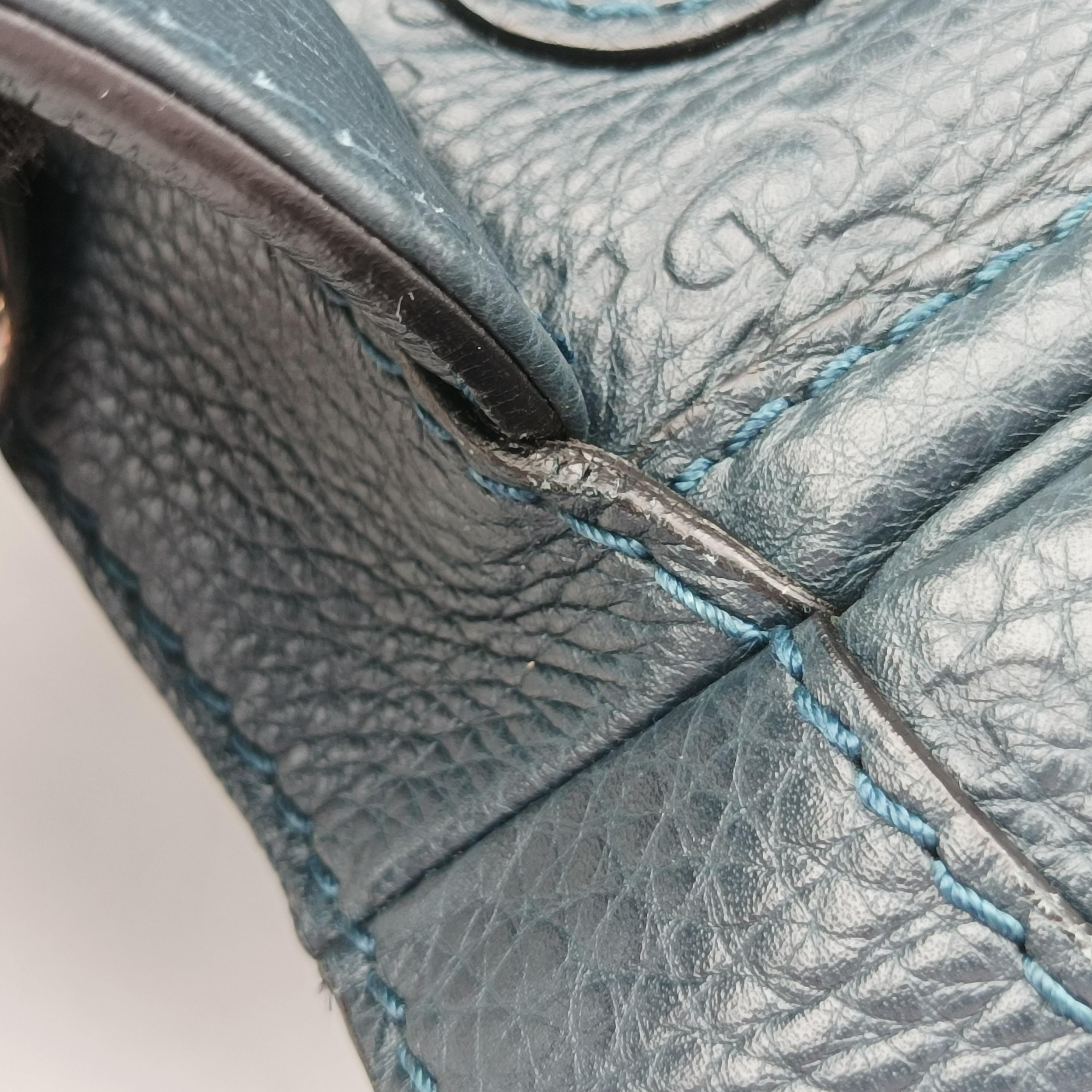 New Bamboo Navy Leather 246860 A7094368ニューバンブー ネイビー レザー 246860 A7094368