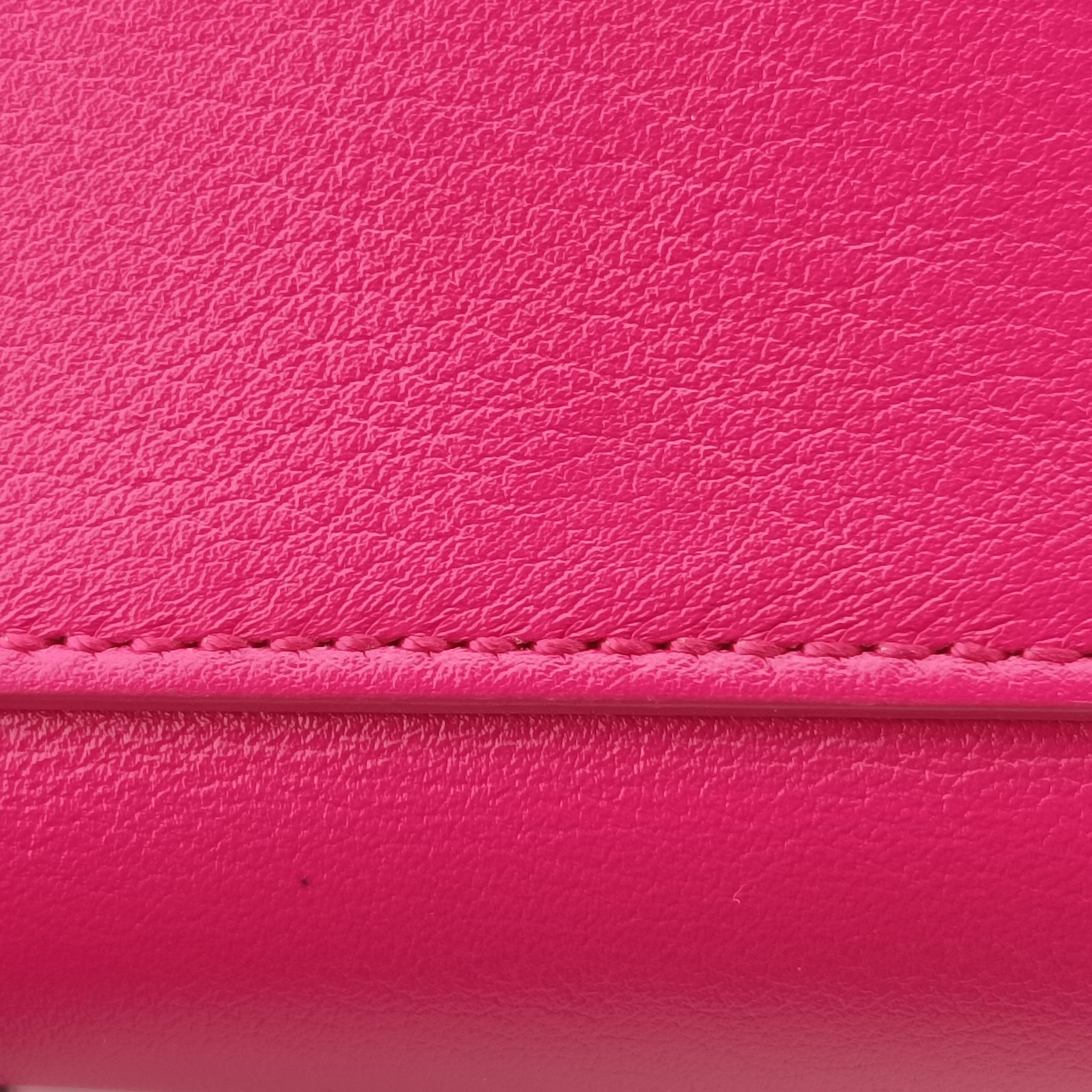 baby Cabas Rose leather 357395 DMR357395.1114ベイビーカバス ローズ レッド レザー 357395 DMR357395.1114