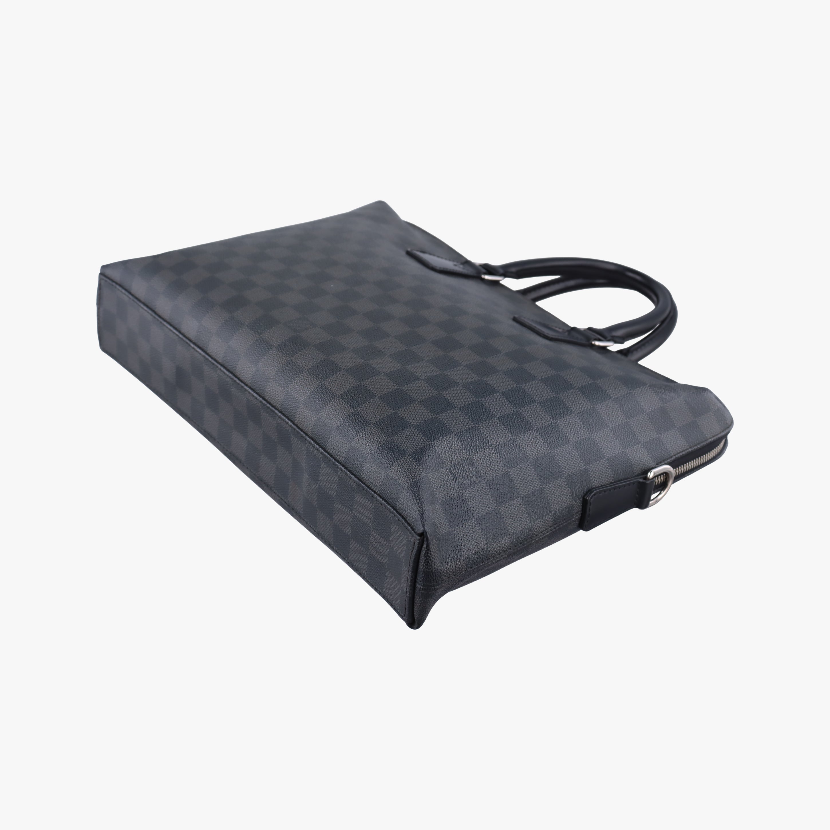 Porte Documents Jour Noir Damier Graphite N48224 SR5103ポルトドキュマン ジュール ノワール ダミエ グラフィット N48224 SR5103