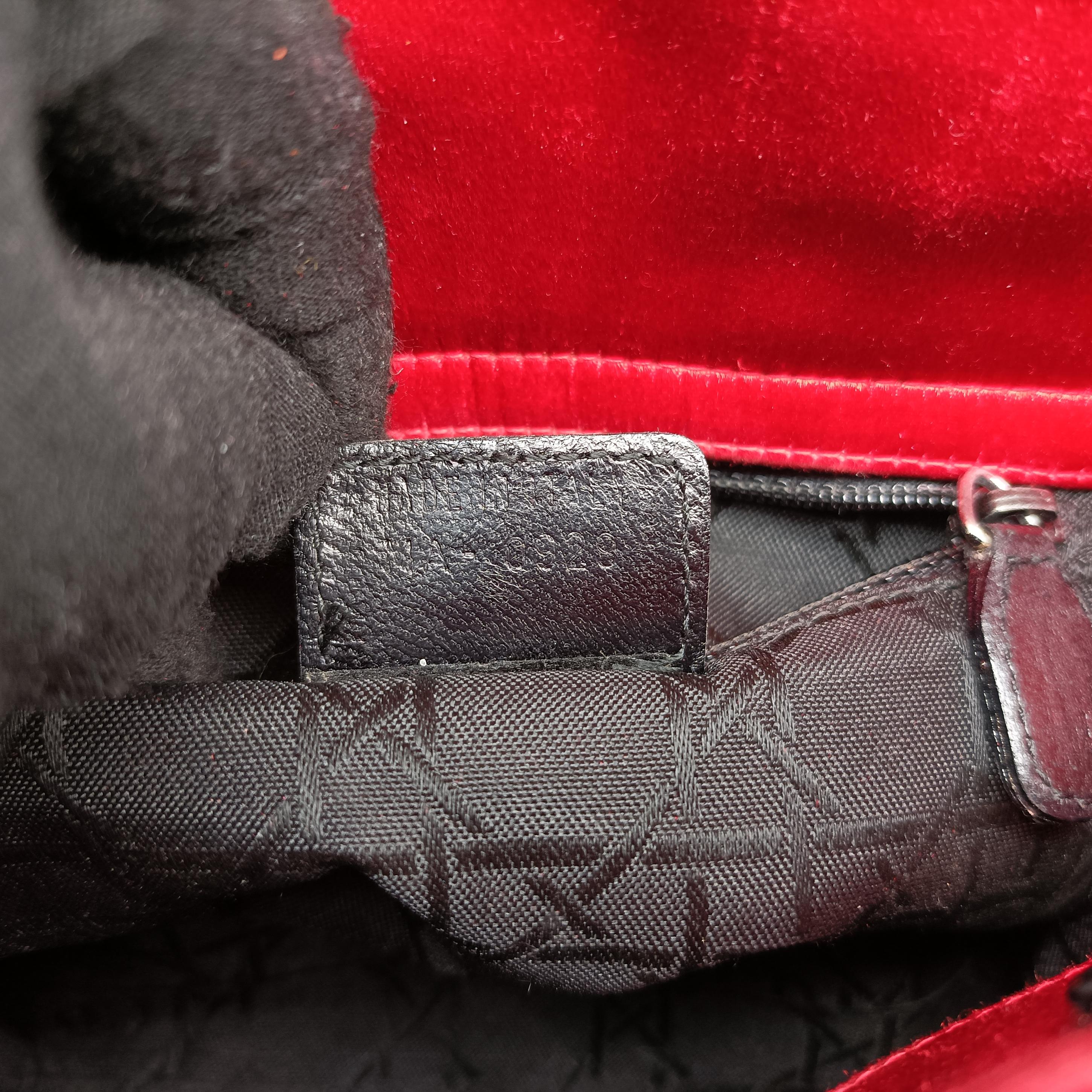 Lady Dior Red silk MA-0929レディディオール レッド シルク MA-0929