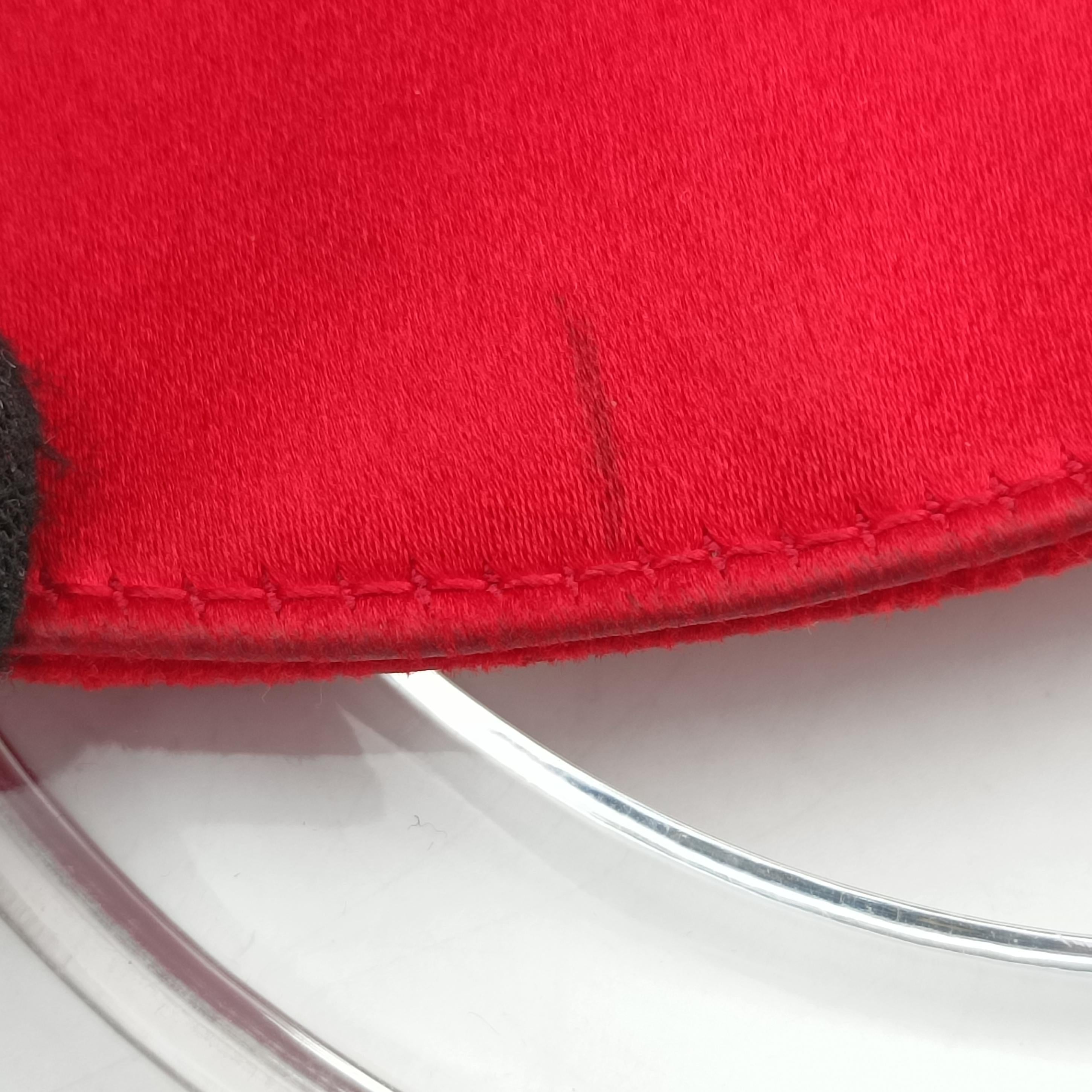 Lady Dior Red silk MA-0929レディディオール レッド シルク MA-0929