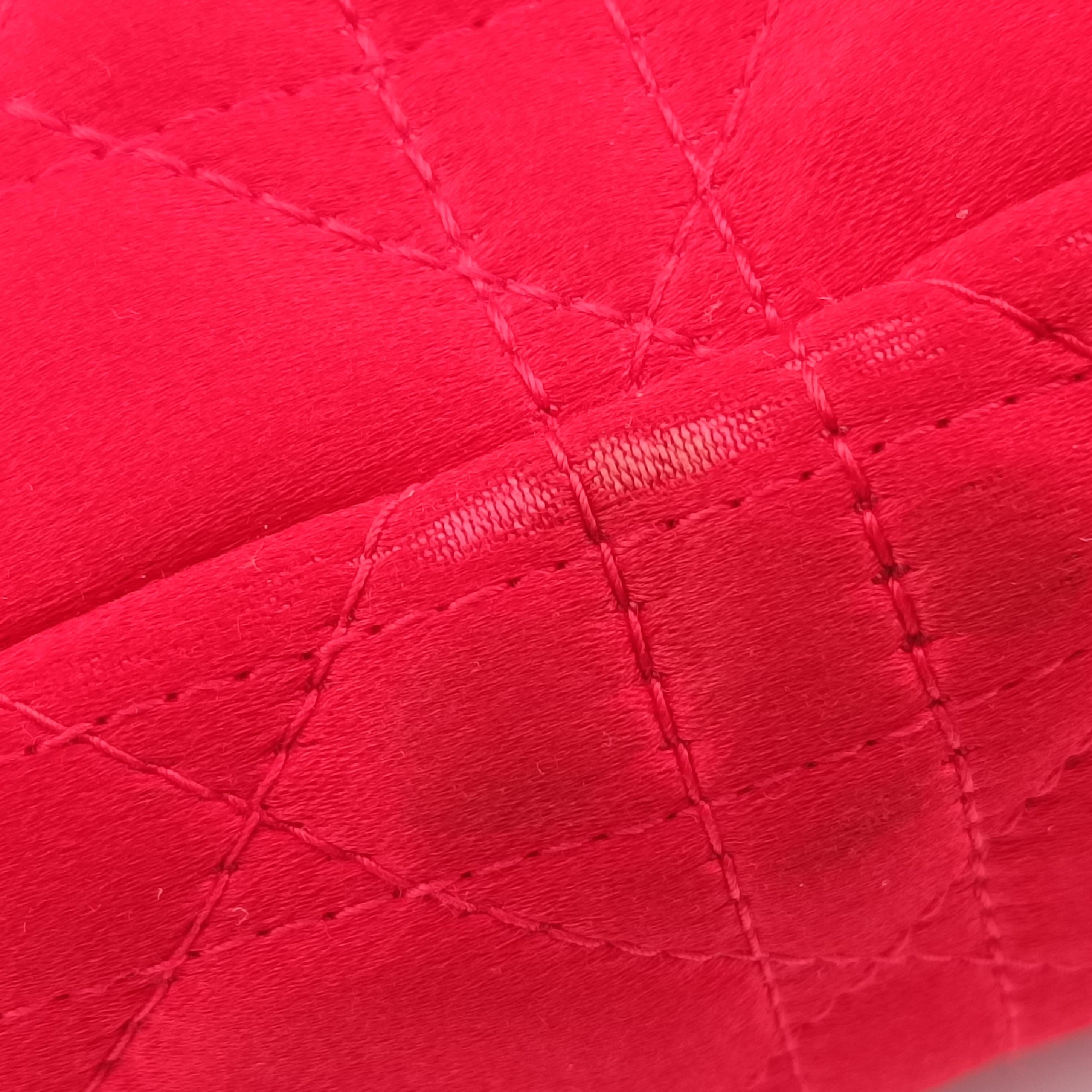 Lady Dior Red silk MA-0929レディディオール レッド シルク MA-0929