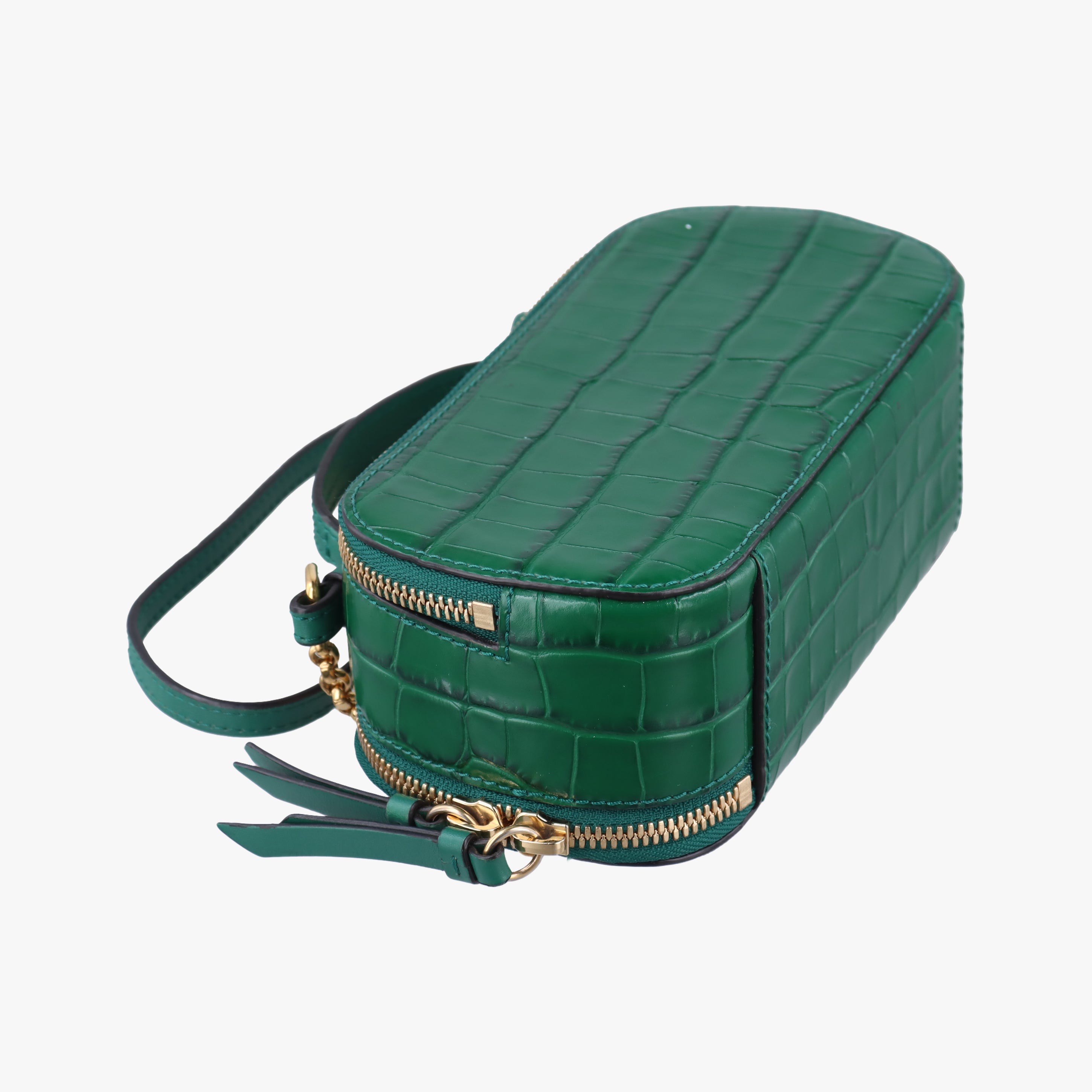 Croc Mini C Vanity Green leather 03-20-60-65クロックミニCバニティ グリーン レザー 03-20-60-65