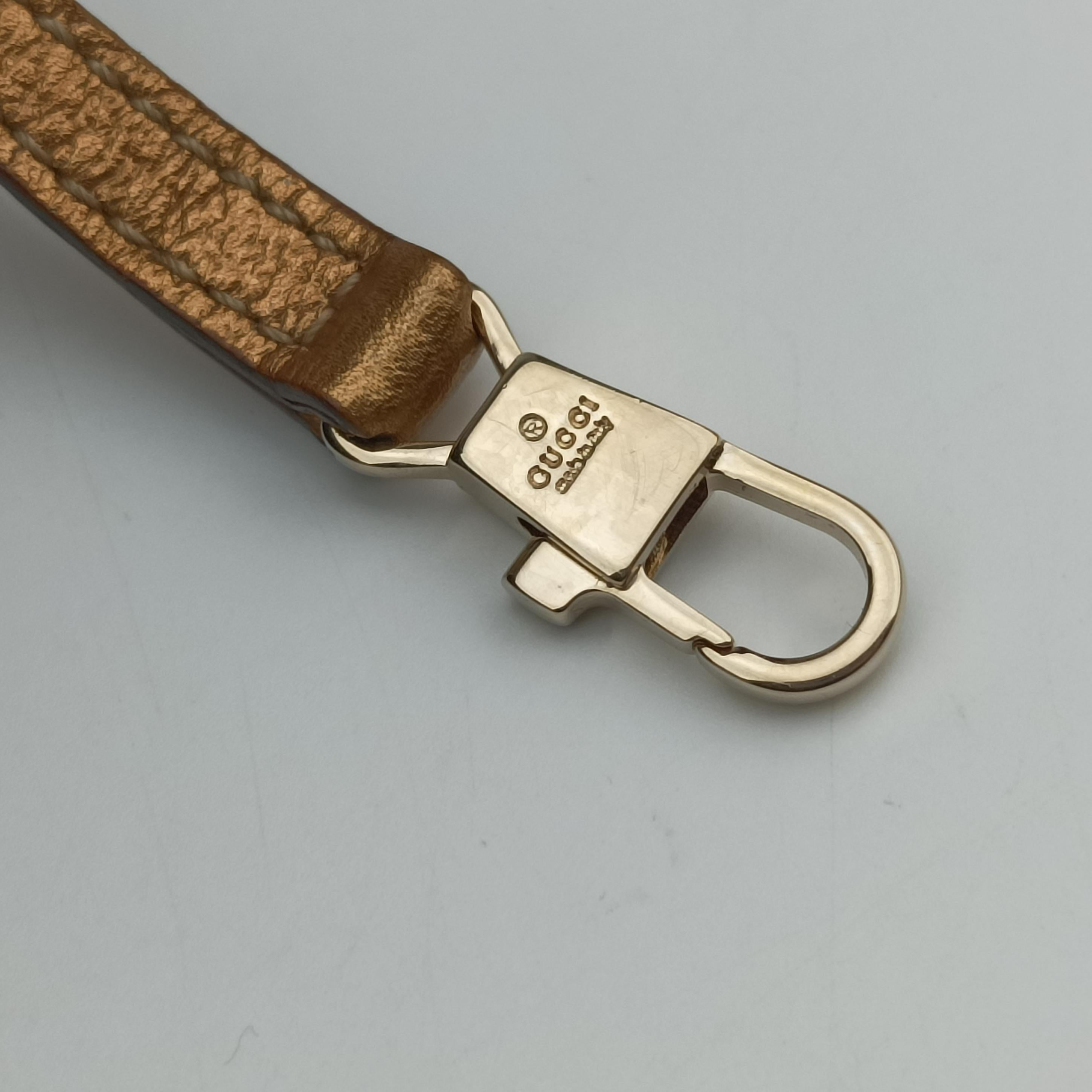 Punch Handle tote Golden×beige Leather x canvas 145787 パンチハンドルトート ゴールド×ベージュ レザー×キャンバス 145787