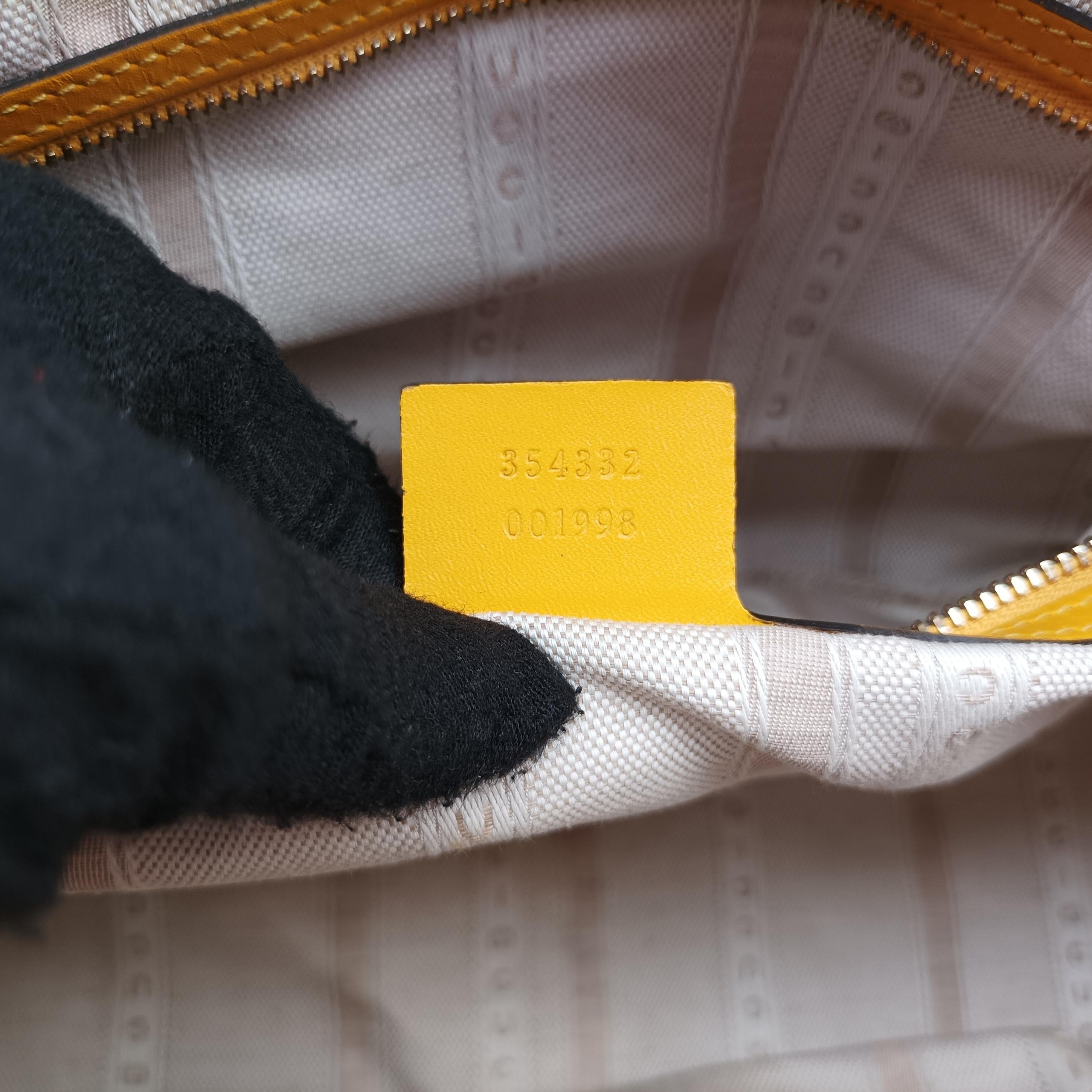 Bright Diamante Yellow Leather 354332 C016228600ブライトディアマンテ イエロー レザー 354332 C016228600