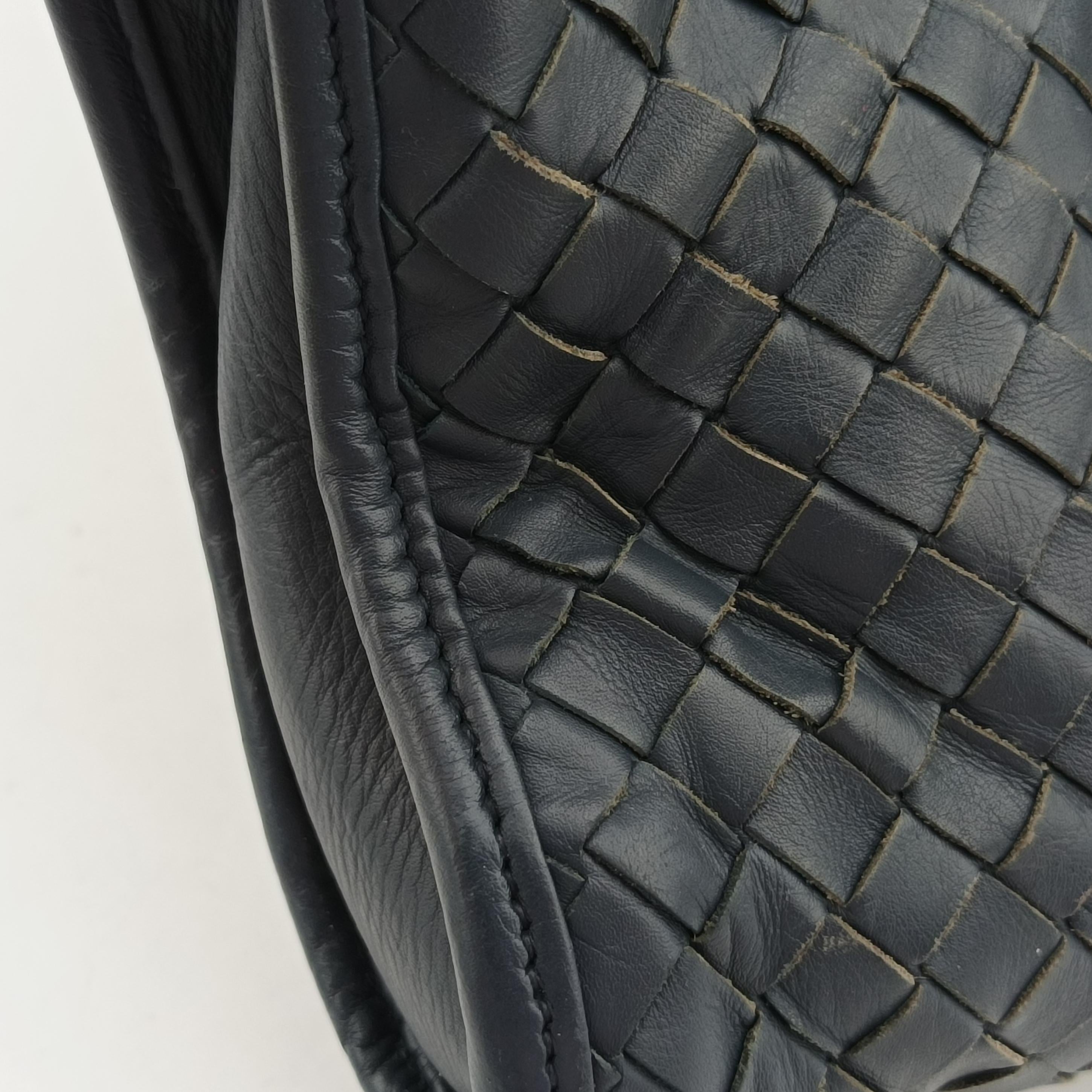 Intrecciato Black lambskin B03944741Yイントレチャート ブラック ラムスキン B03944741Y