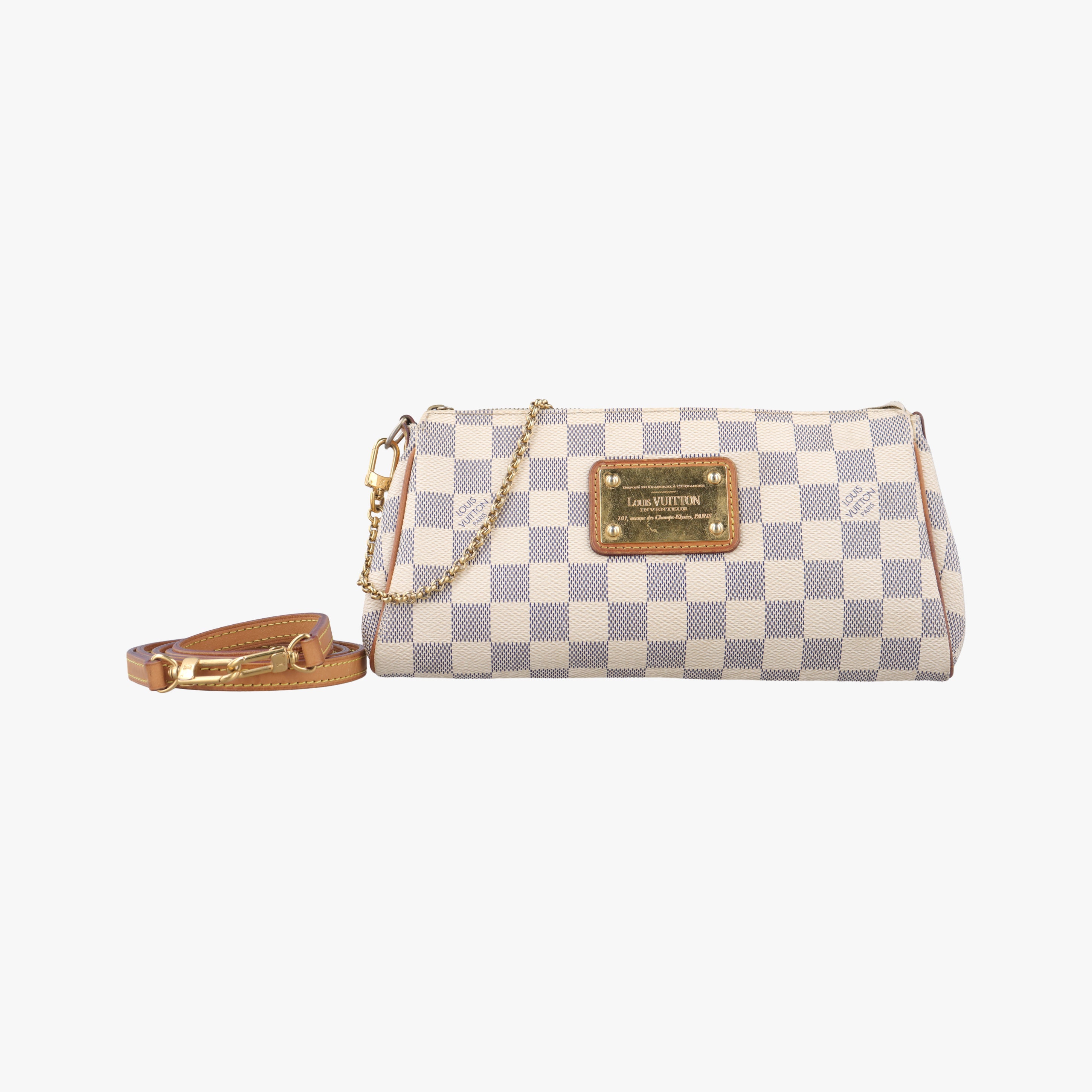 EVA AZUR Damier Canvas N55214 SN4111エヴァ アズール ダミエキャンバス N55214 SN4111