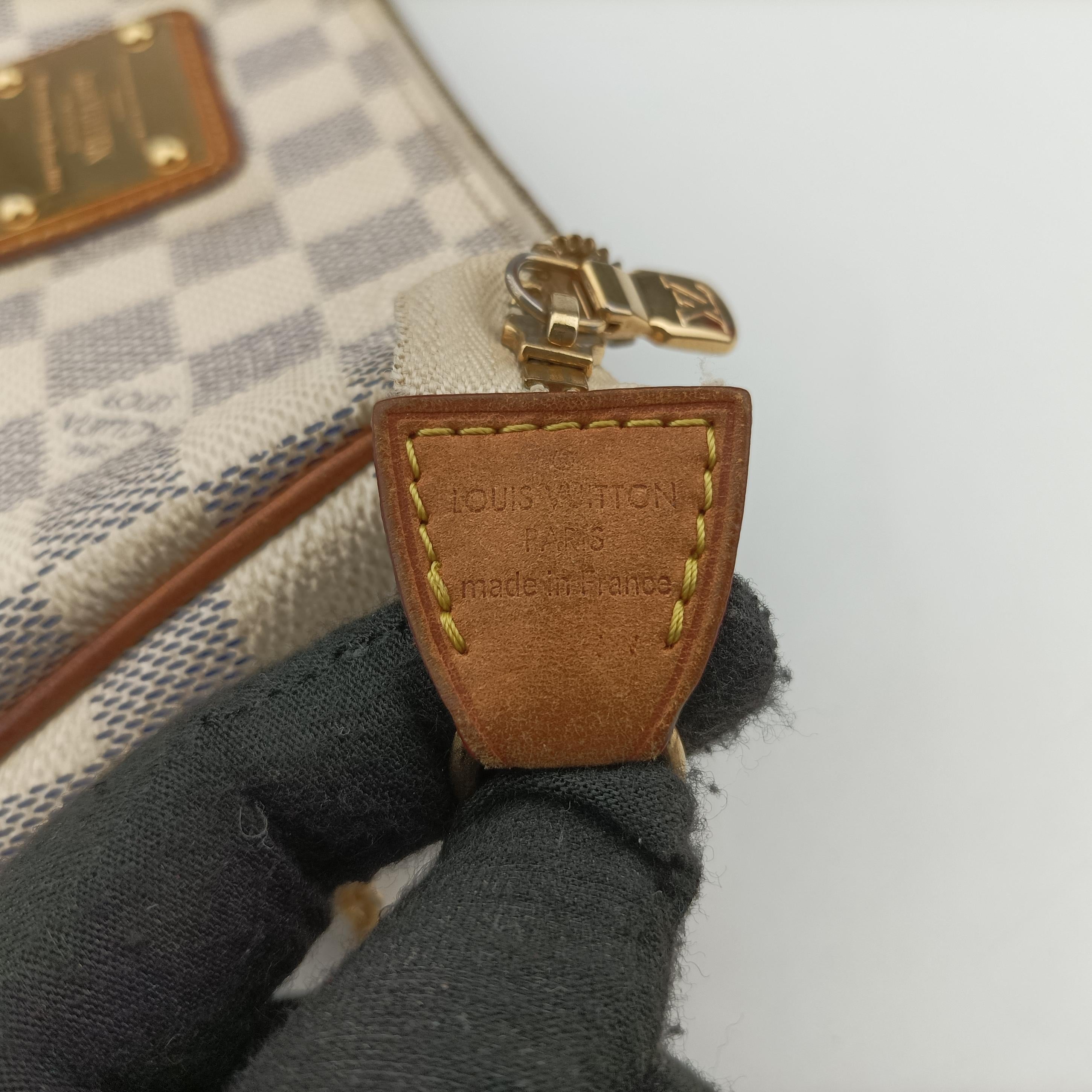 EVA AZUR Damier Canvas N55214 SN4111エヴァ アズール ダミエキャンバス N55214 SN4111