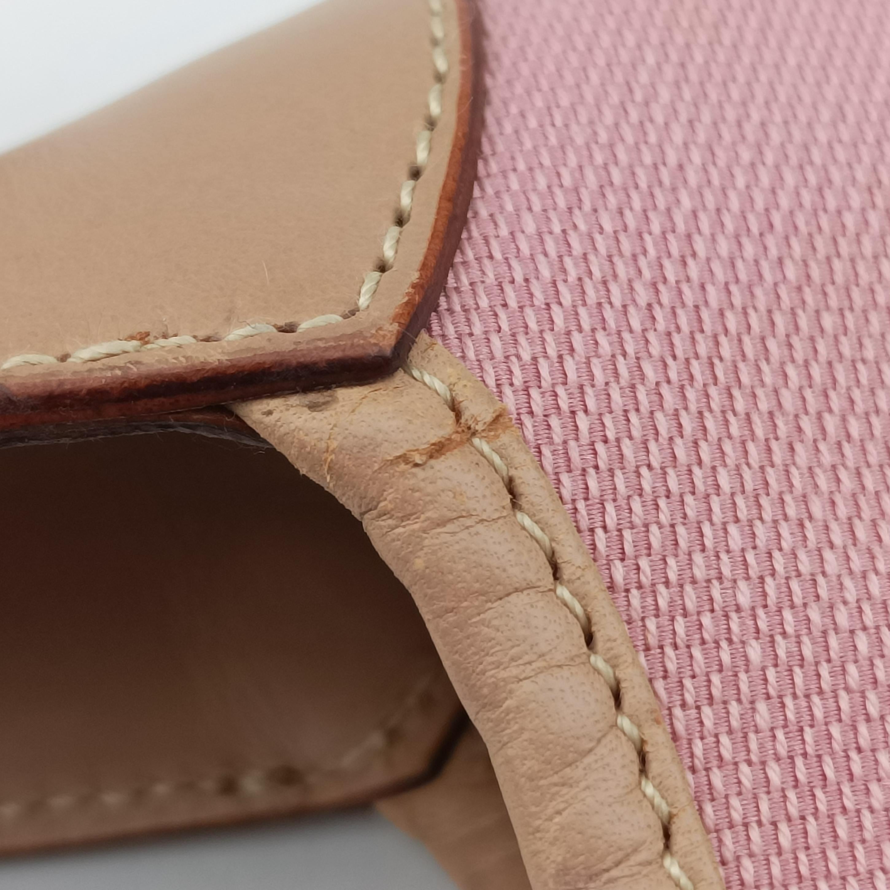 Jackie Pink fabric× leather 001.33 ジャッキー ピンク ファブリック×レザー 001.33