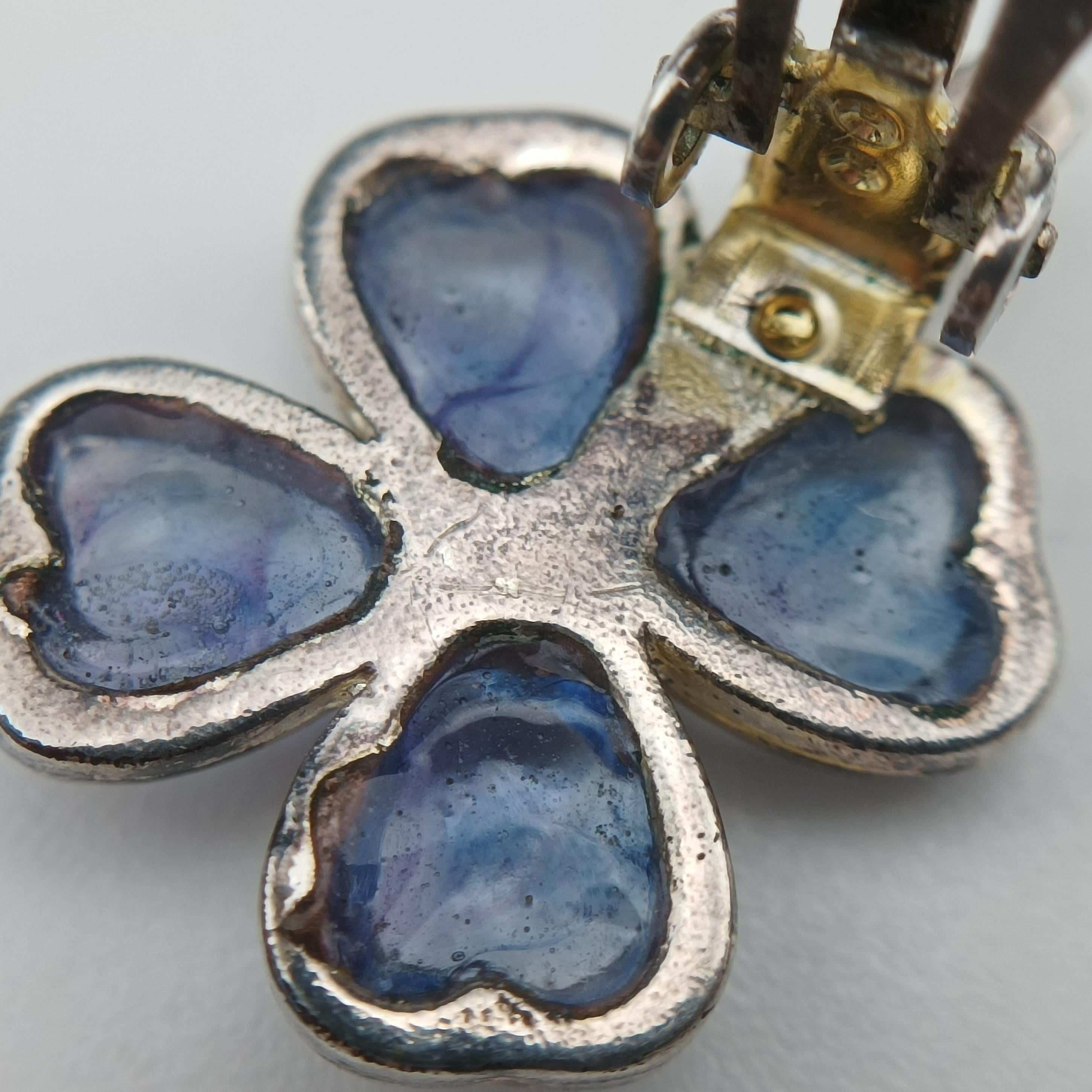 four leaf Silver×multicolor GP 98 Pクローバー シルバー×マルチカラー GP 98 P