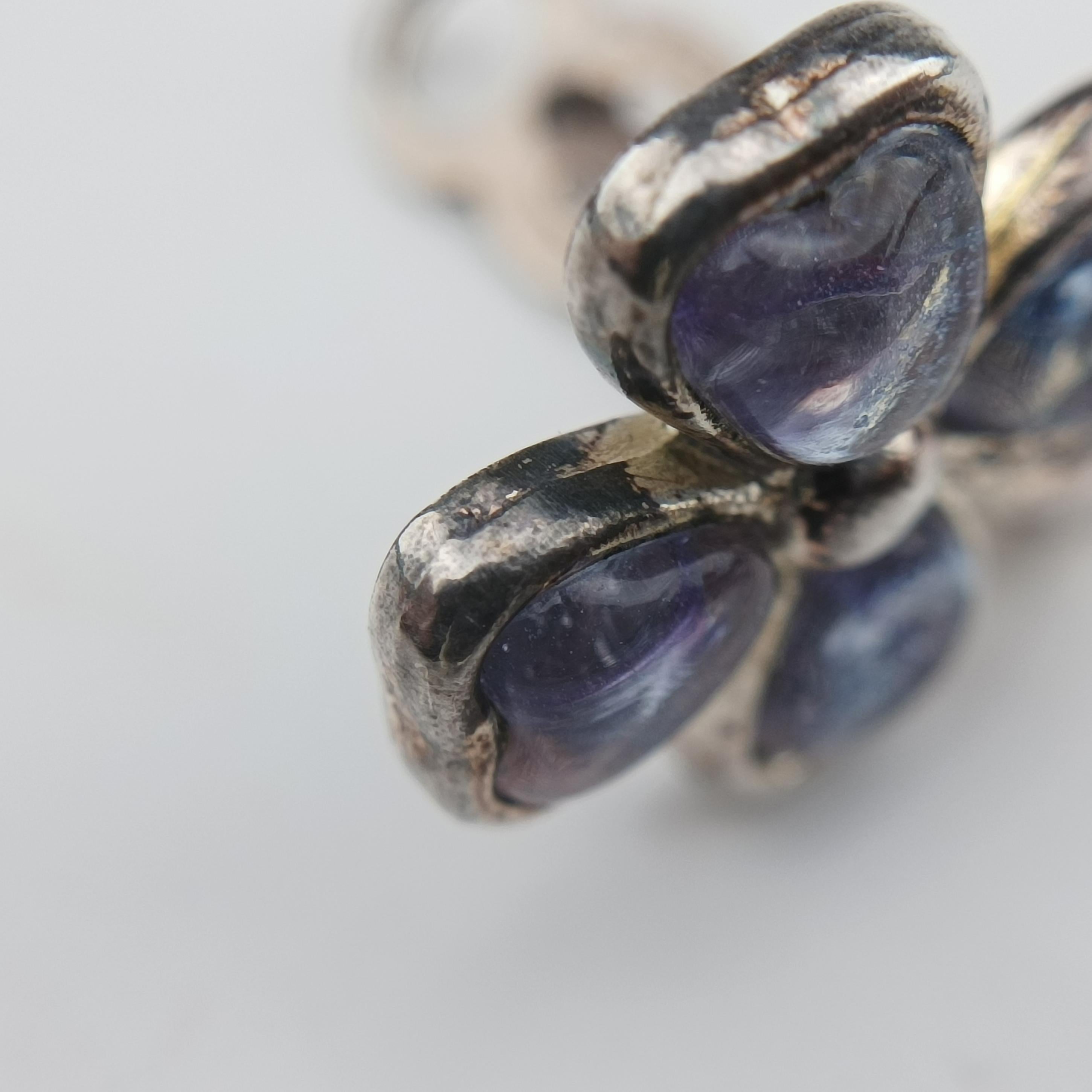 four leaf Silver×multicolor GP 98 Pクローバー シルバー×マルチカラー GP 98 P