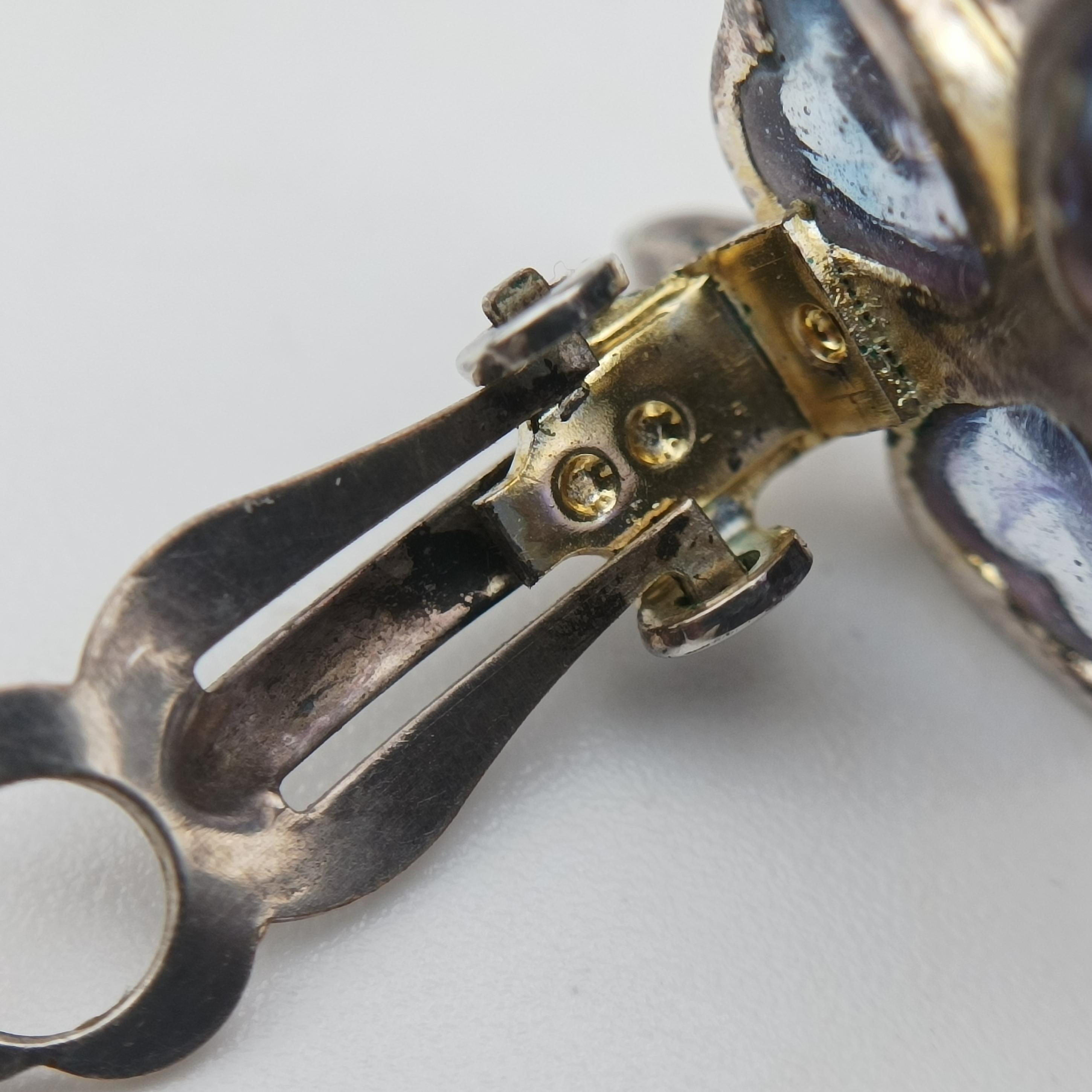 four leaf Silver×multicolor GP 98 Pクローバー シルバー×マルチカラー GP 98 P