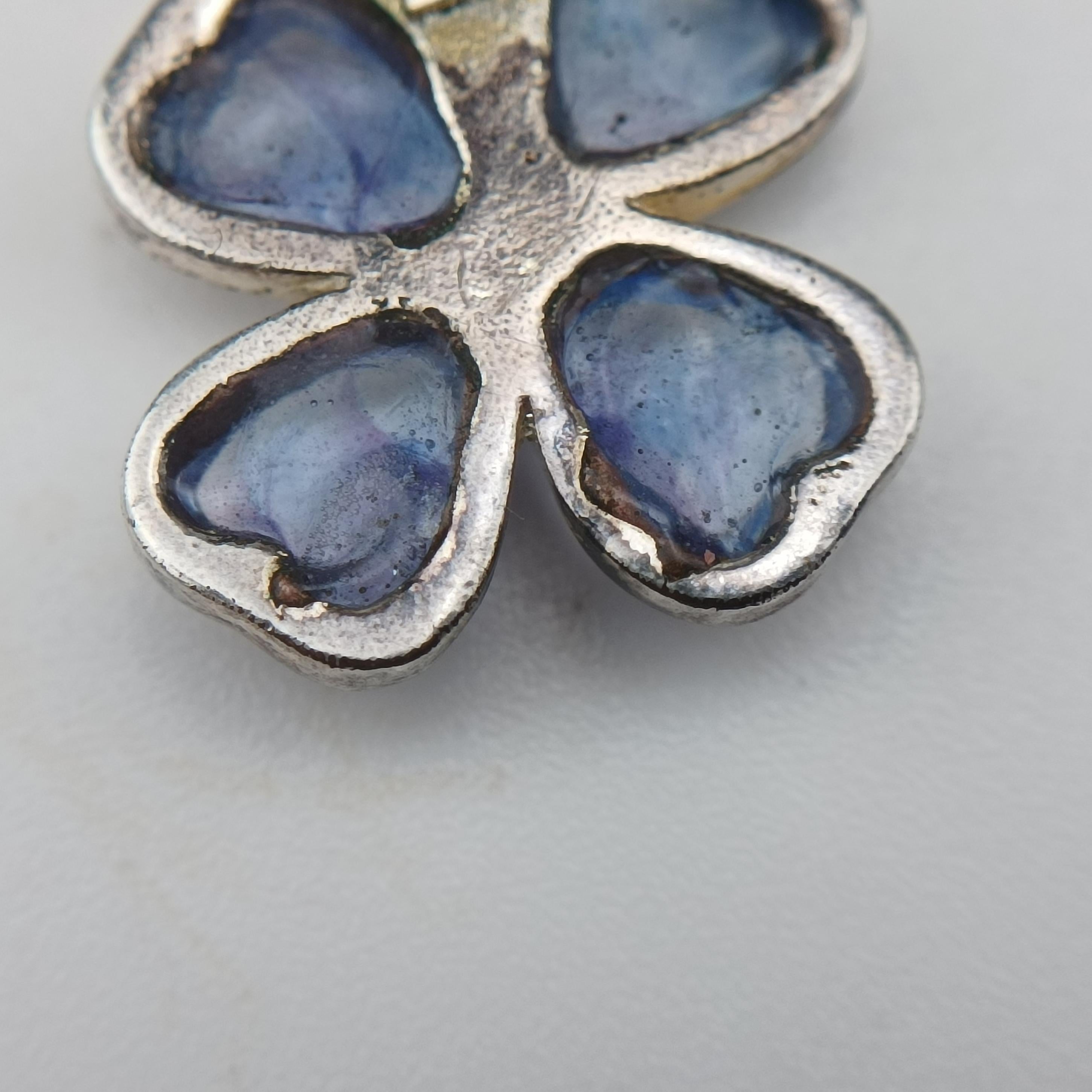 four leaf Silver×multicolor GP 98 Pクローバー シルバー×マルチカラー GP 98 P