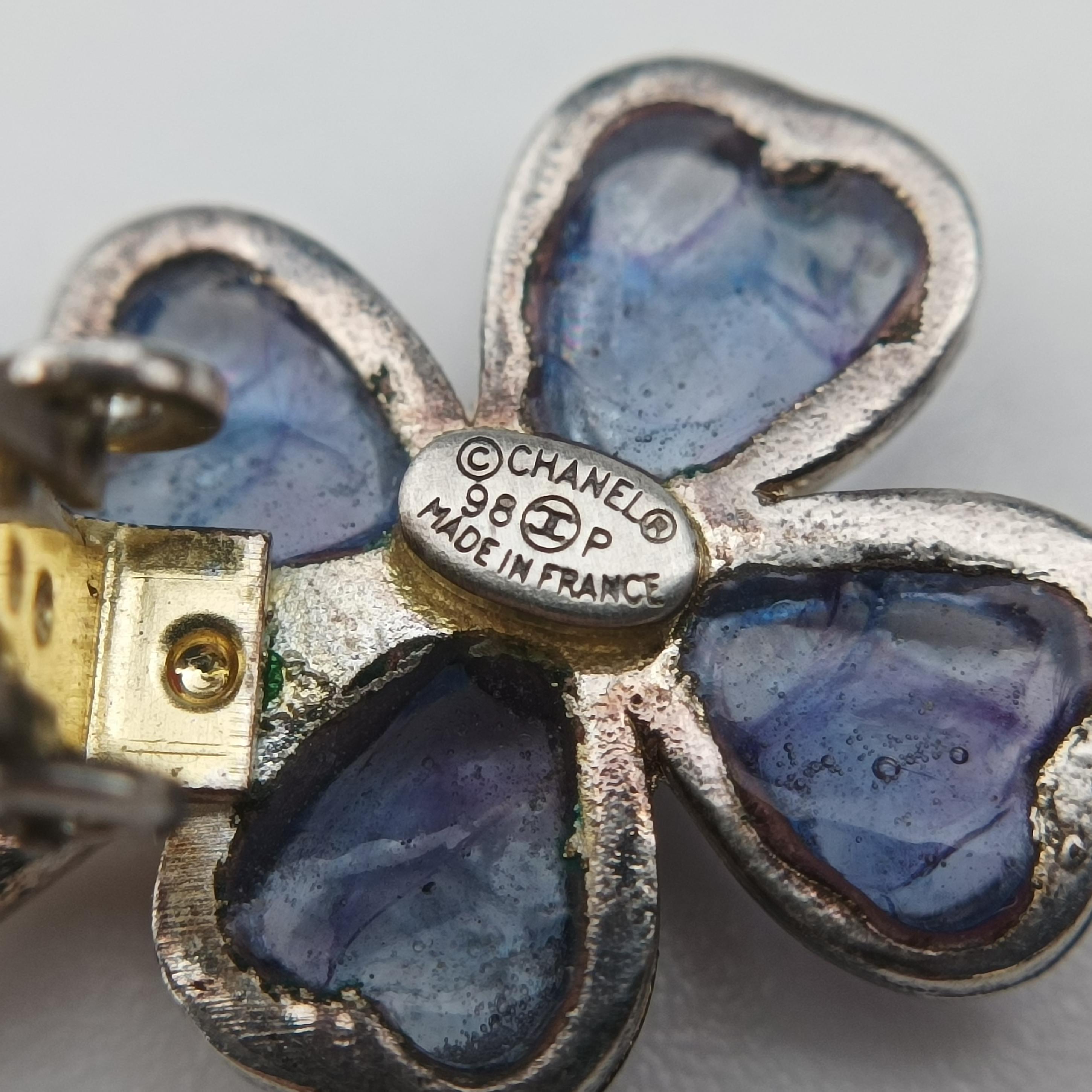 four leaf Silver×multicolor GP 98 Pクローバー シルバー×マルチカラー GP 98 P