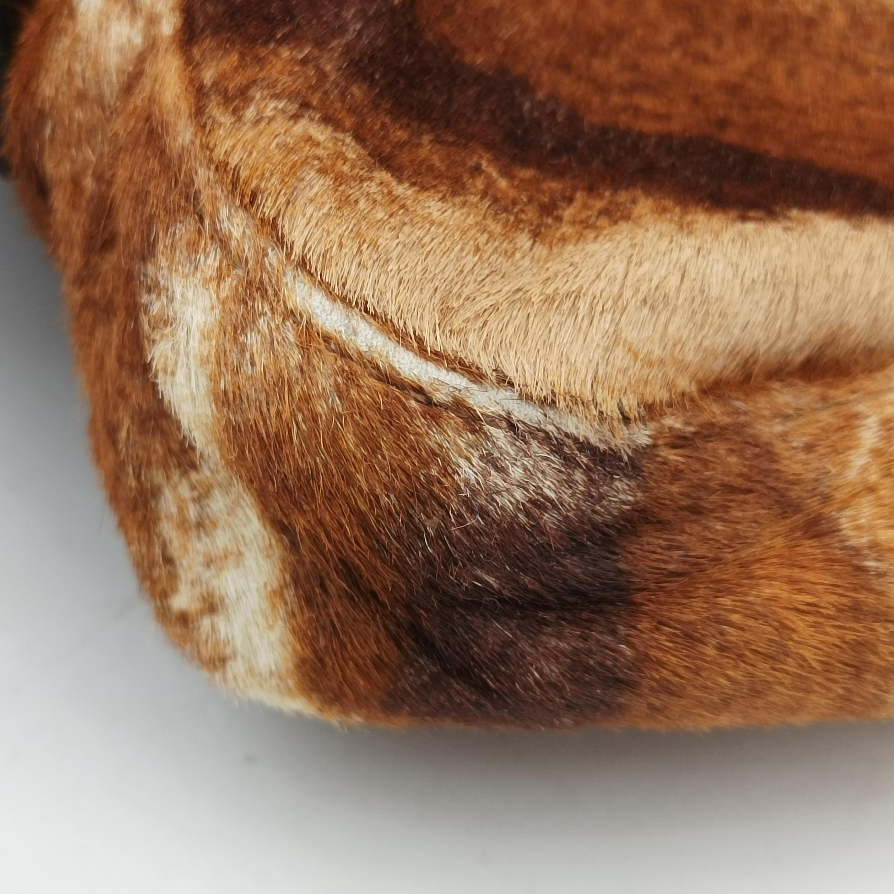 Baguette Brown×Multicolour ponyhair 26424 2372-26424-01-9マンマバケット ブラウン×マルチカラー ハラコ 26424 2372-26424-01-9