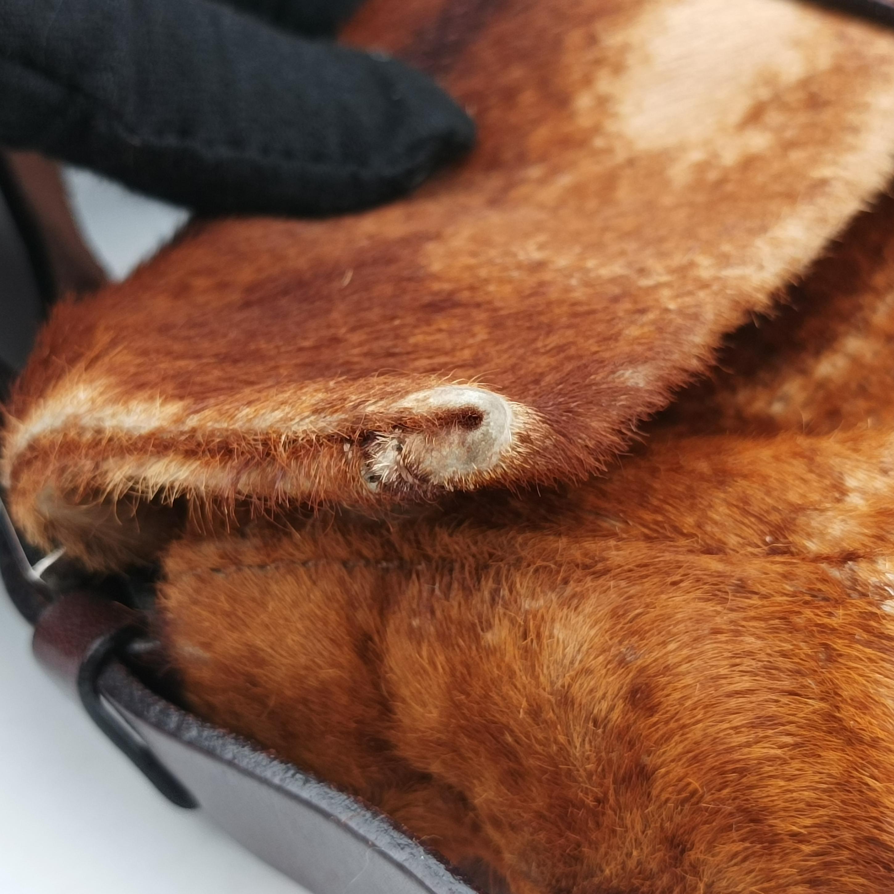 Baguette Brown×Multicolour ponyhair 26424 2372-26424-01-9マンマバケット ブラウン×マルチカラー ハラコ 26424 2372-26424-01-9