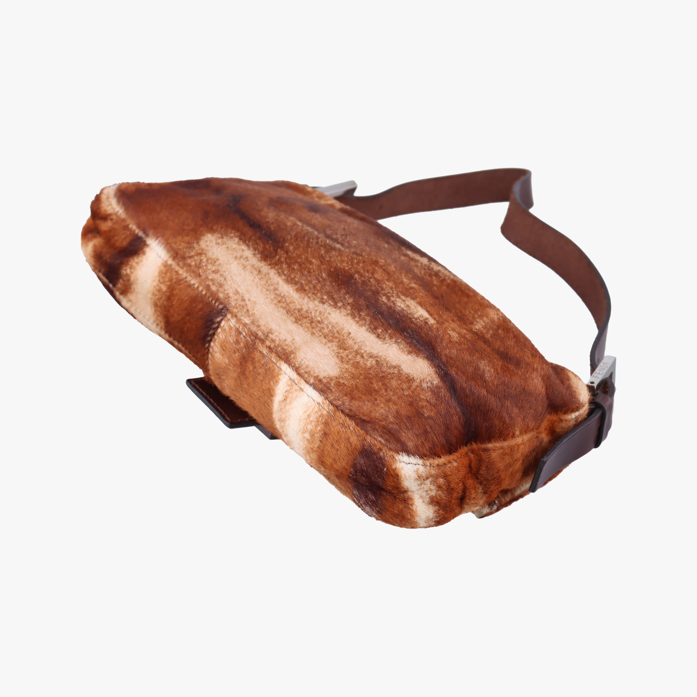 Baguette Brown×Multicolour ponyhair 26424 2372-26424-01-9マンマバケット ブラウン×マルチカラー ハラコ 26424 2372-26424-01-9