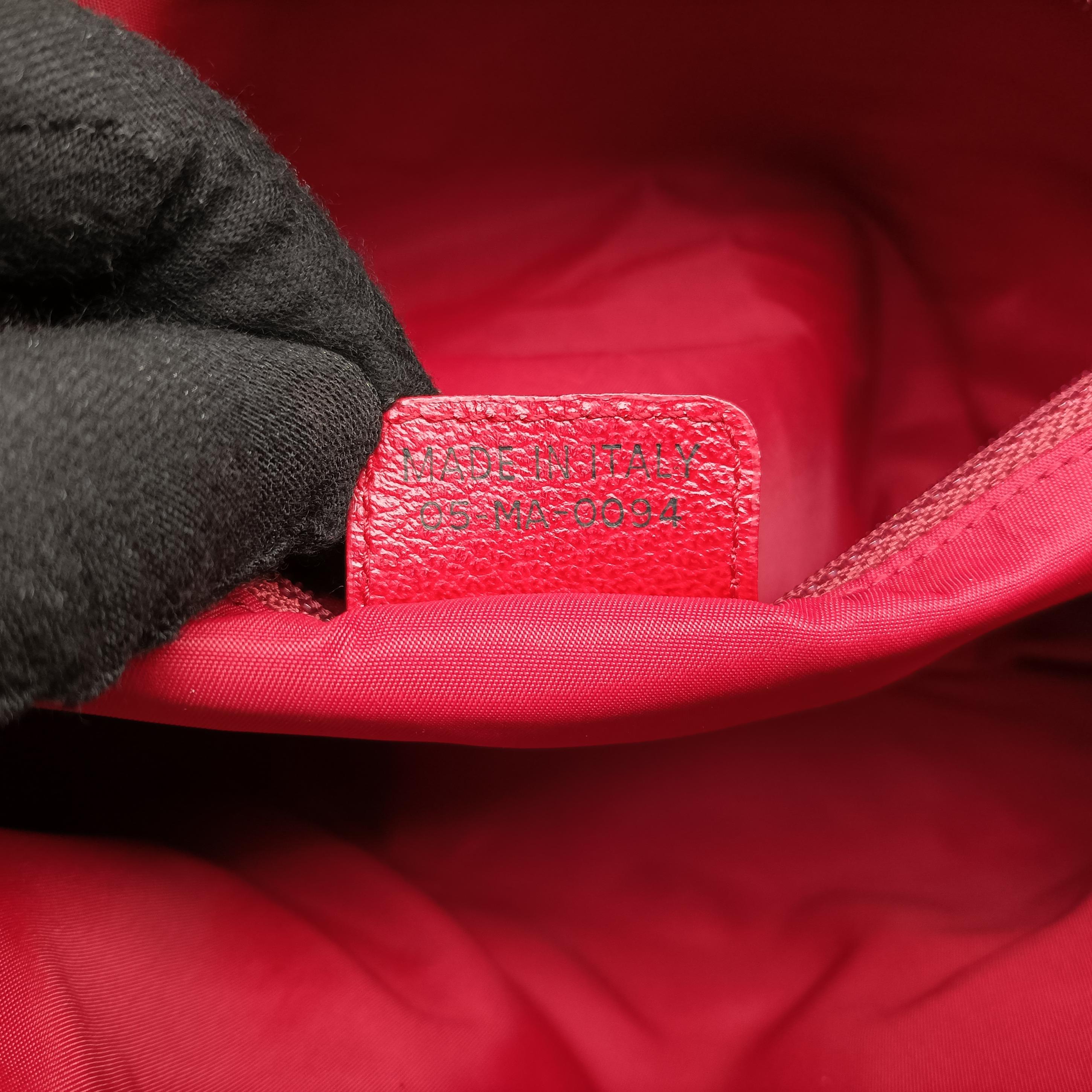 Trotter Brown x Yellow x Red x Green PVC coated canvas leather 05-MA-0094トロッター ブラウン×イエロー×レッド×グリーン PVCコーティングキャンバス レザー 05-MA-0094