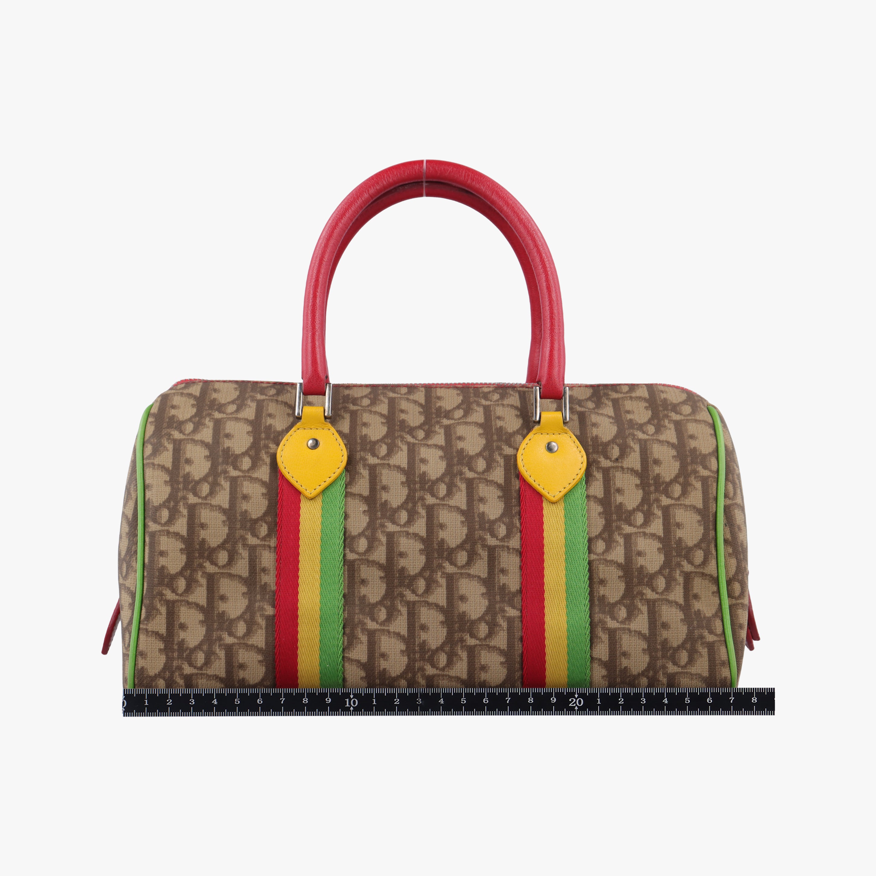 Trotter Brown x Yellow x Red x Green PVC coated canvas leather 05-MA-0094トロッター ブラウン×イエロー×レッド×グリーン PVCコーティングキャンバス レザー 05-MA-0094