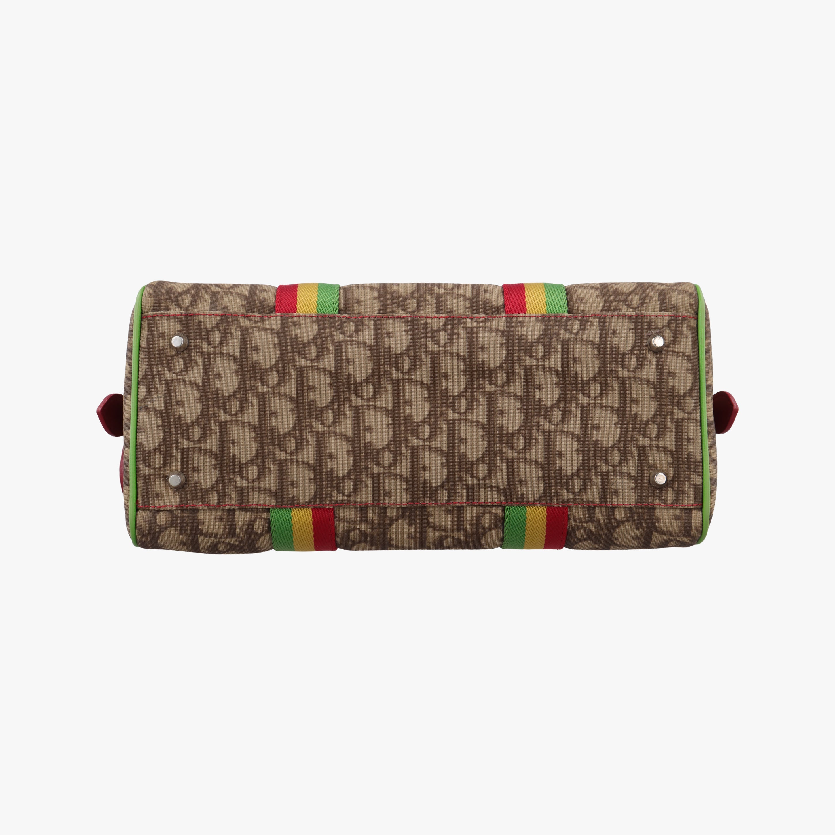 Trotter Brown x Yellow x Red x Green PVC coated canvas leather 05-MA-0094トロッター ブラウン×イエロー×レッド×グリーン PVCコーティングキャンバス レザー 05-MA-0094