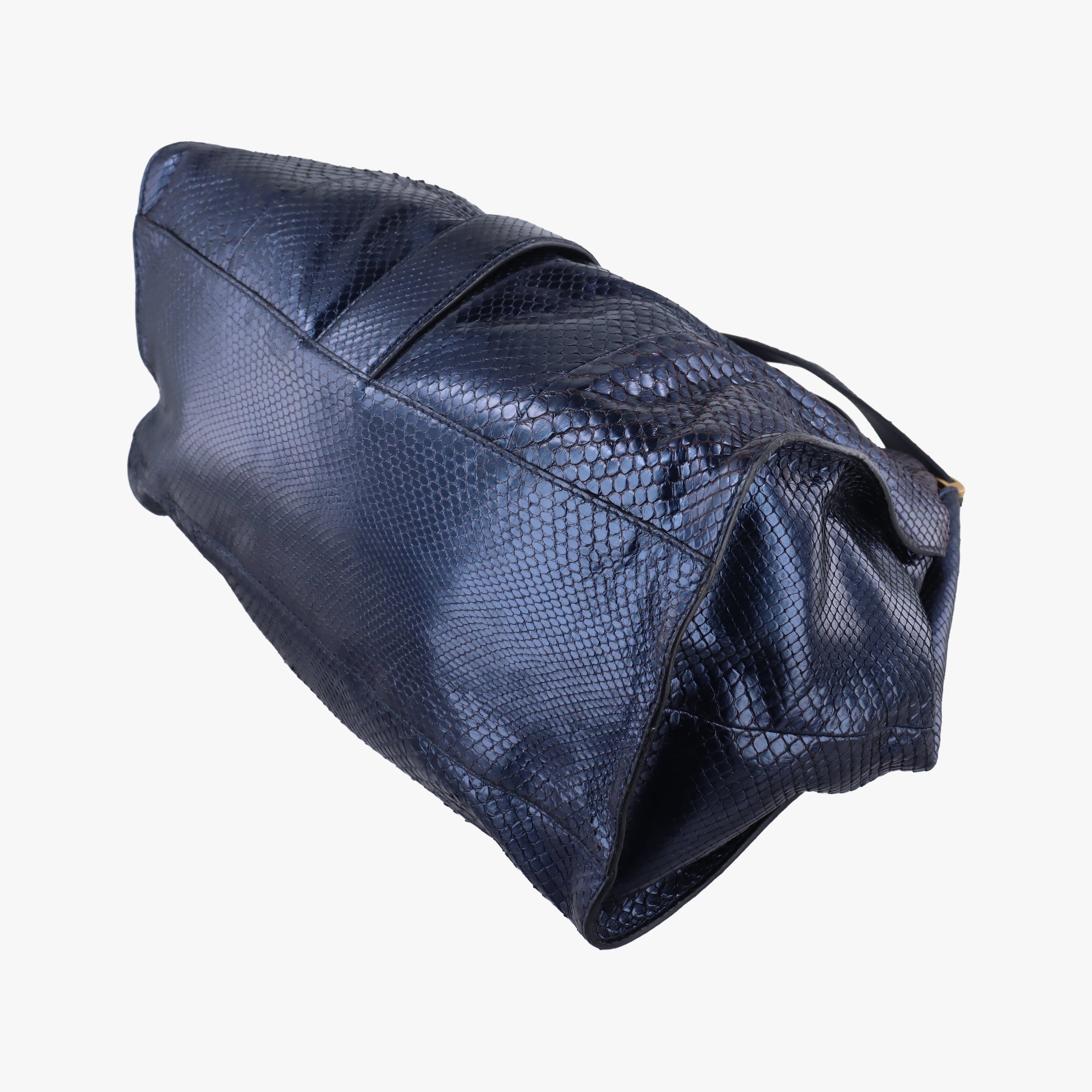 Stirrup Exotic Horsebit Navy snakeskin 296855 H012533357スターラップ エキゾチック ホースビット ネイビー ヘビ革 296855 H012533357