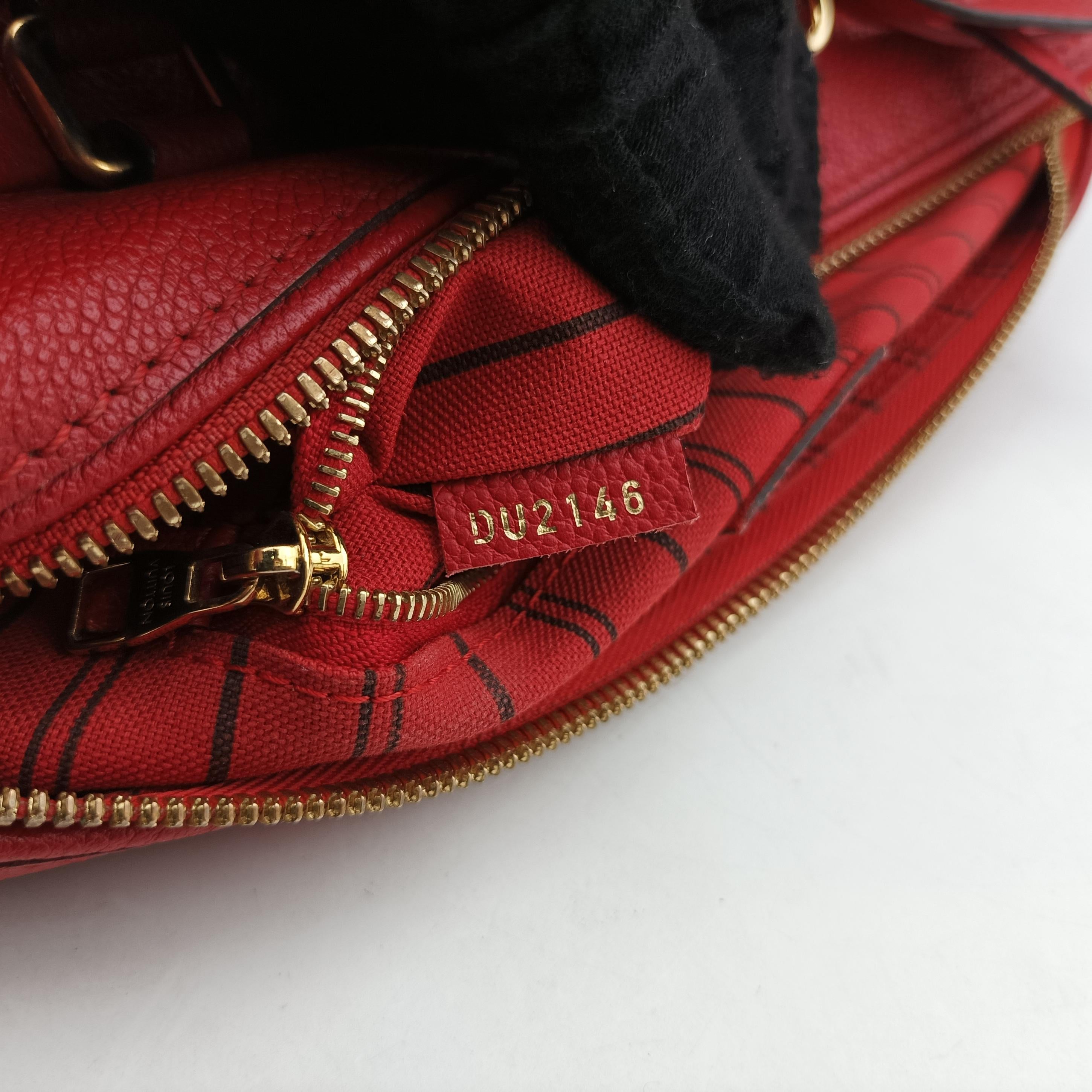 Speedy Bandouliere25 CERISE Monogram Empreinte M42399 DU2146スピーディバンドリエール 25 スリーズ モノグラム アンプラント M42399 DU2146