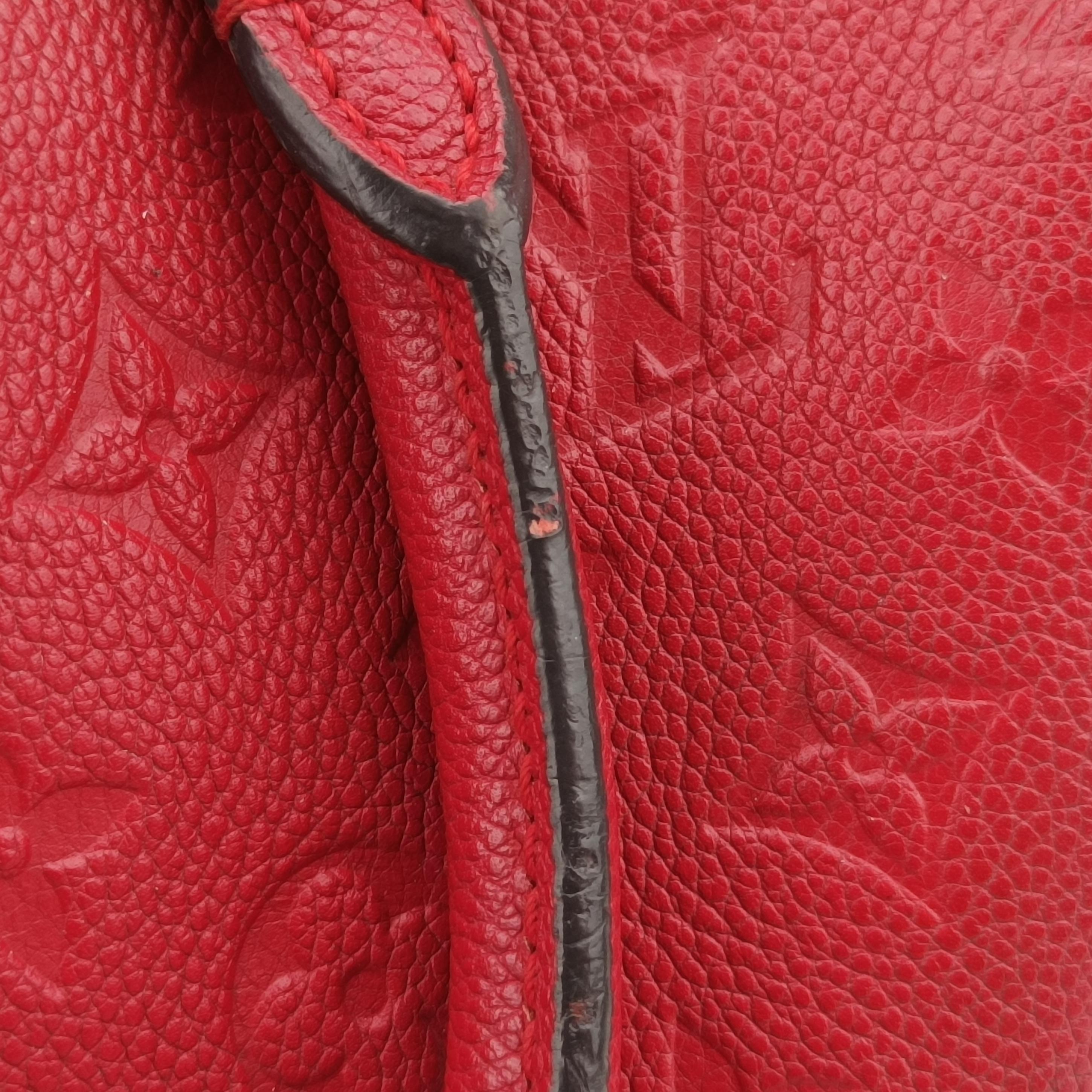 Speedy Bandouliere25 CERISE Monogram Empreinte M42399 DU2146スピーディバンドリエール 25 スリーズ モノグラム アンプラント M42399 DU2146