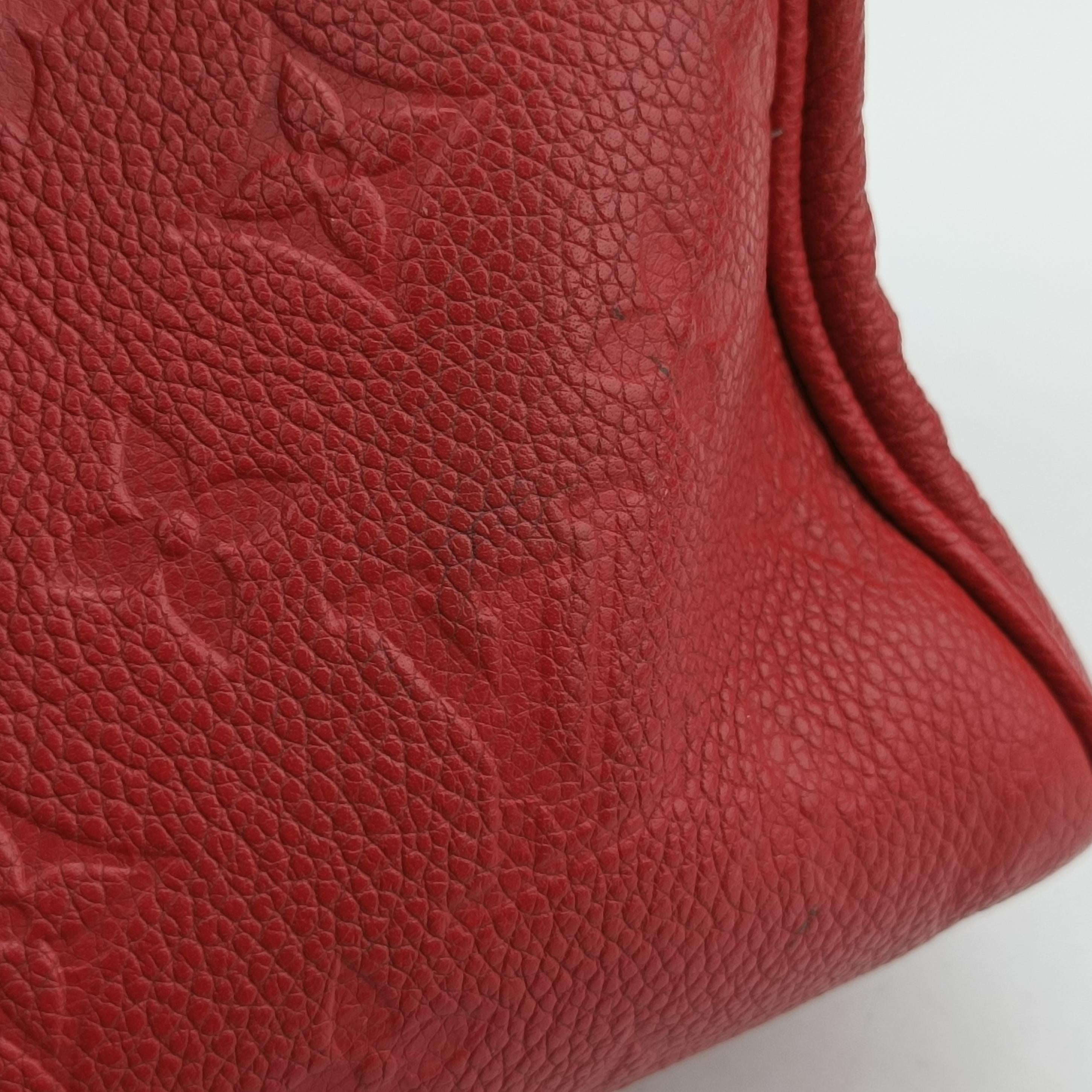 Speedy Bandouliere25 CERISE Monogram Empreinte M42399 DU2146スピーディバンドリエール 25 スリーズ モノグラム アンプラント M42399 DU2146