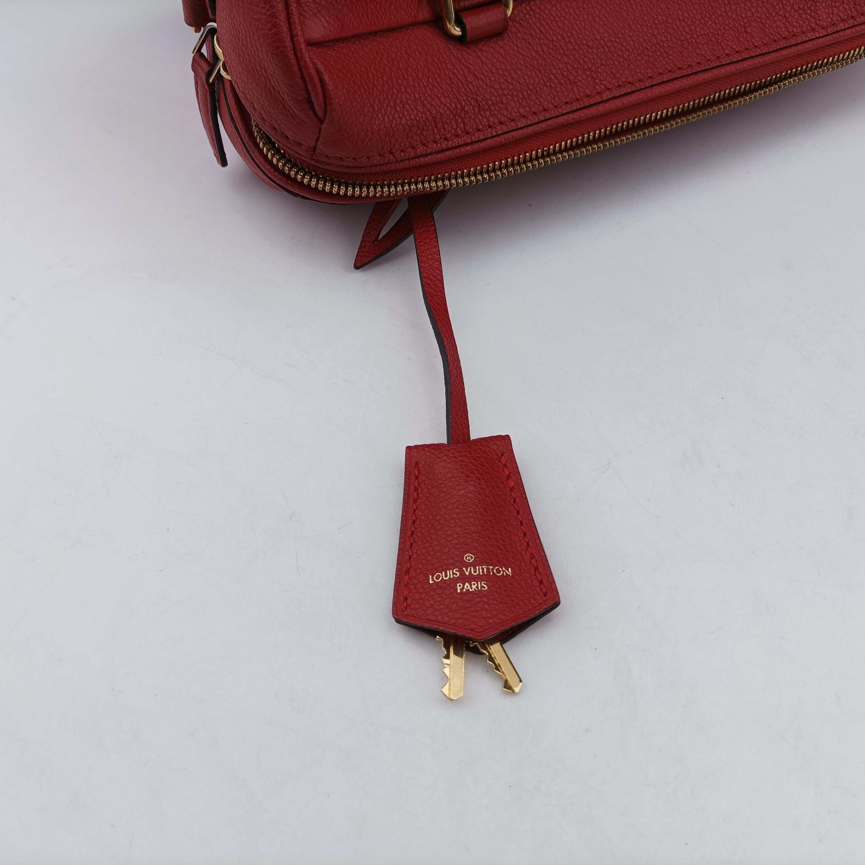 Speedy Bandouliere25 CERISE Monogram Empreinte M42399 DU2146スピーディバンドリエール 25 スリーズ モノグラム アンプラント M42399 DU2146