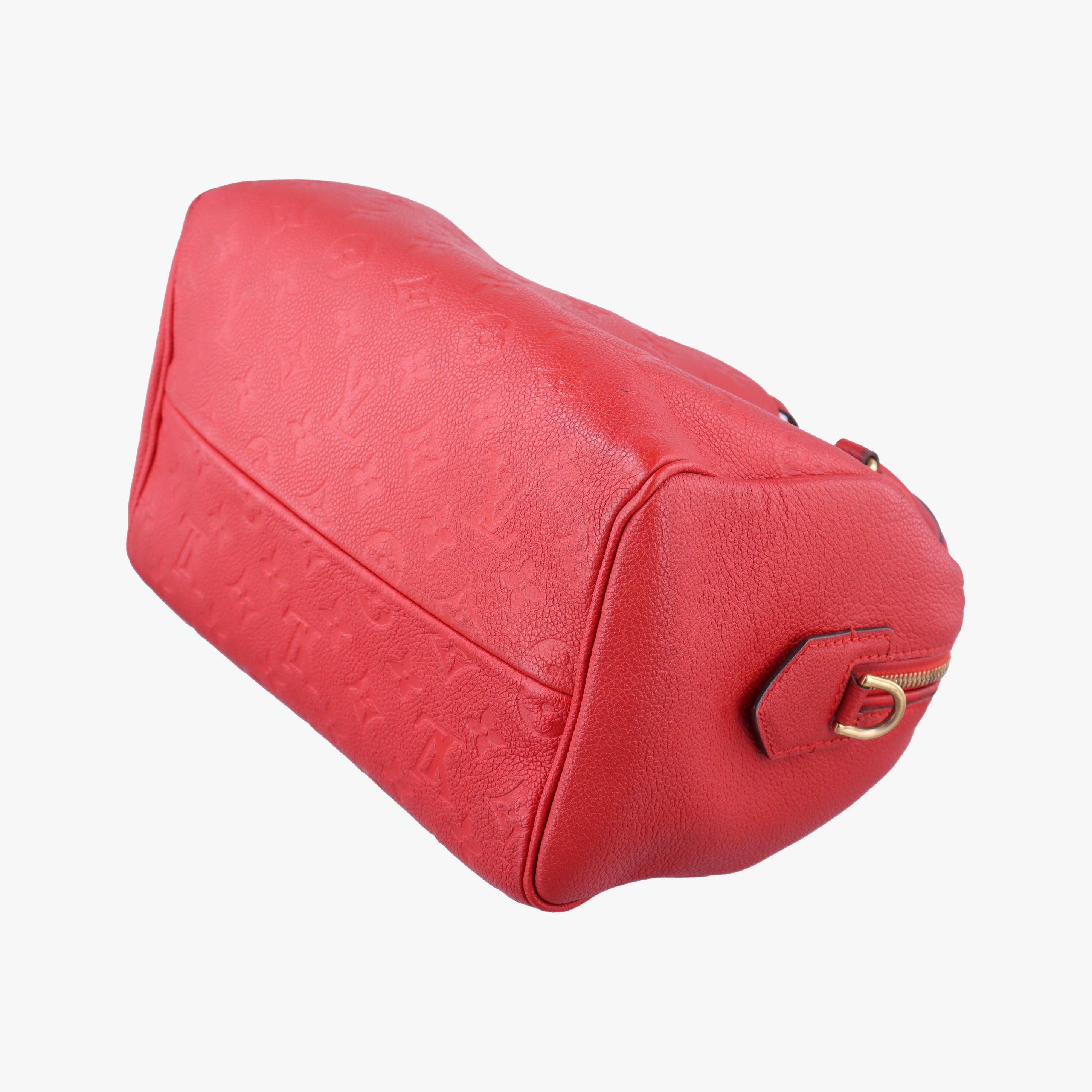 Speedy Bandouliere25 CERISE Monogram Empreinte M42399 DU2146スピーディバンドリエール 25 スリーズ モノグラム アンプラント M42399 DU2146