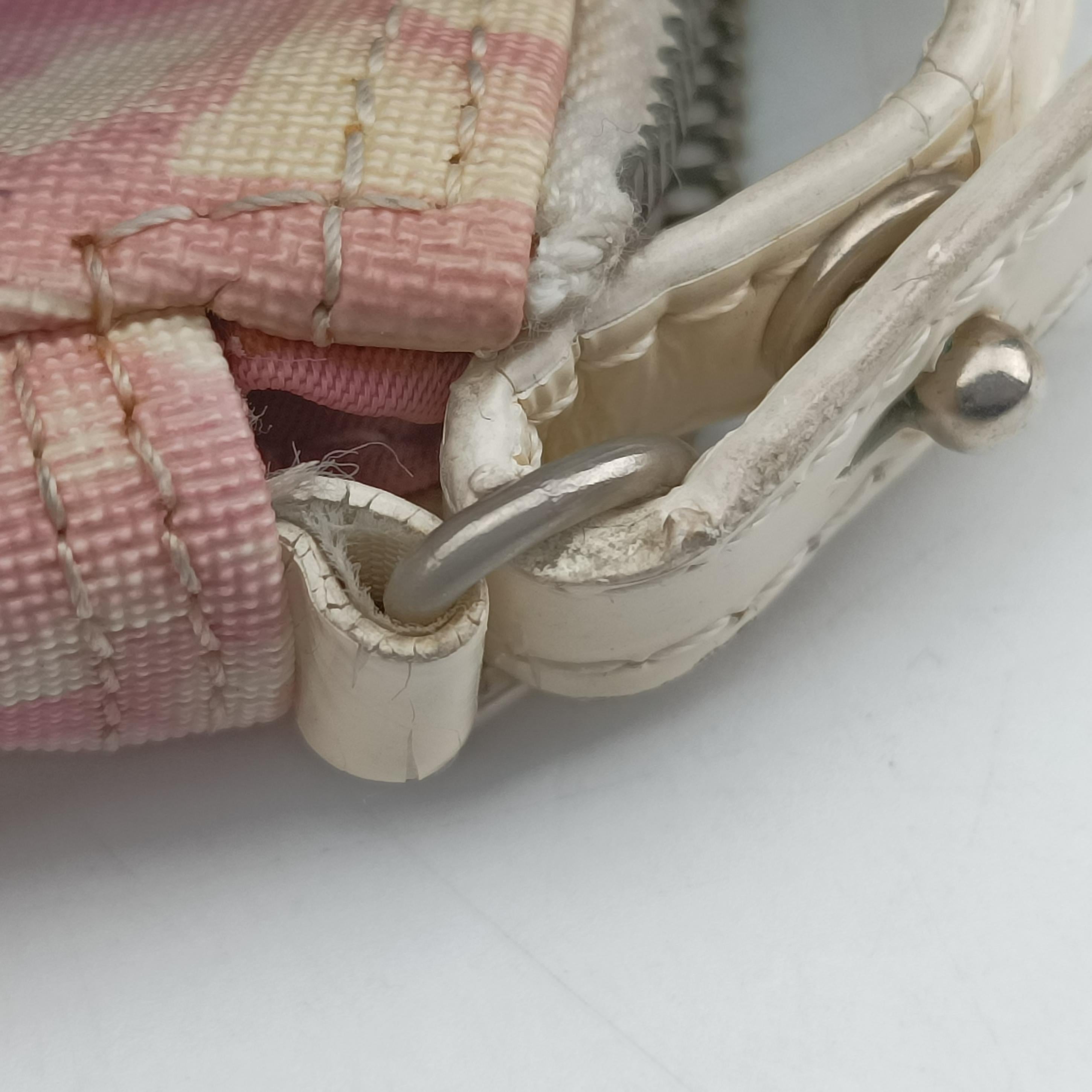 Saddle Pink×White×Beige jacquard CM0074サドル ピンク×ホワイト×ベージュ ジャガード CM0074